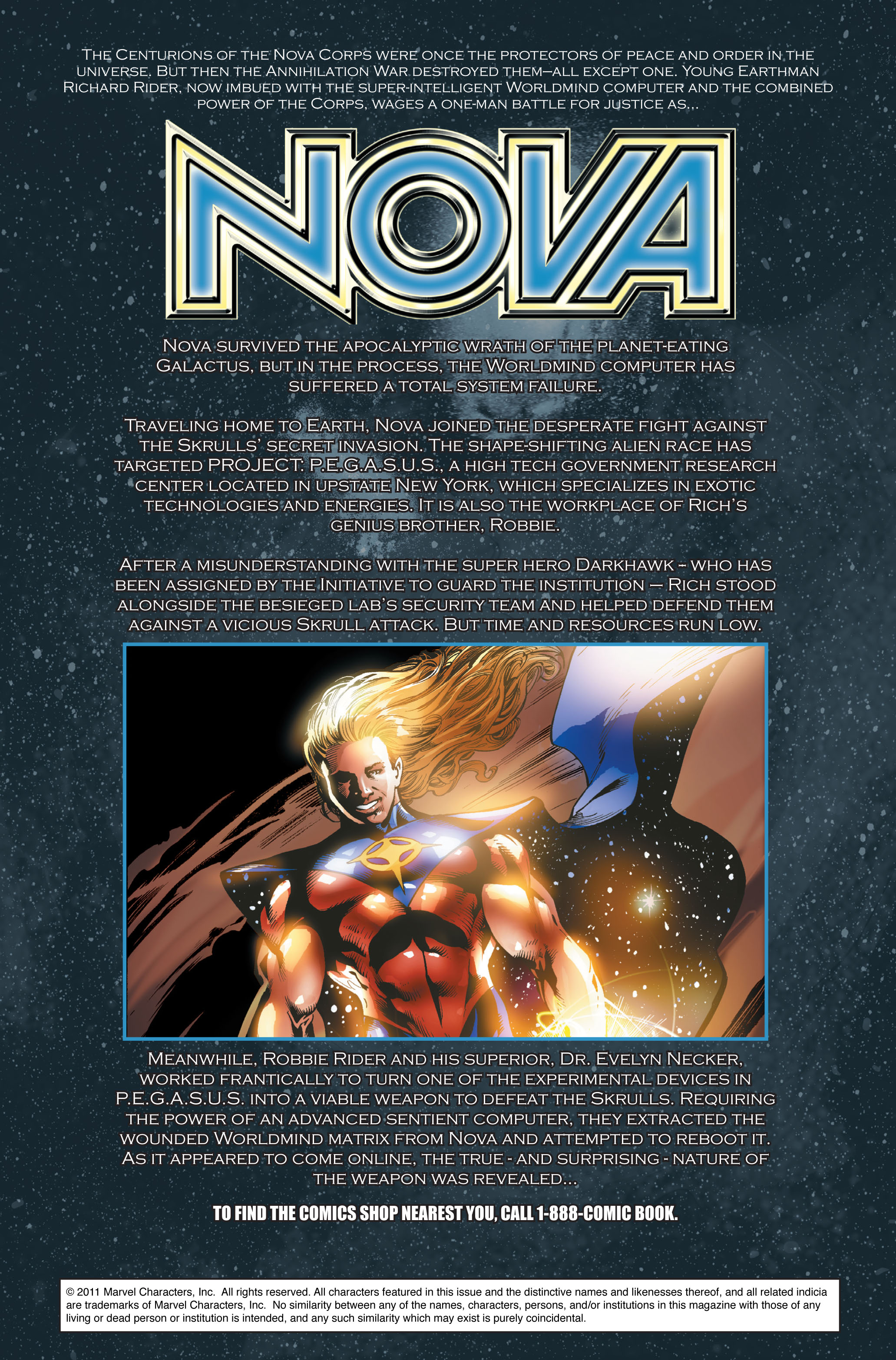 Read online Nova (2007) comic -  Issue # _TPB 3 - 121