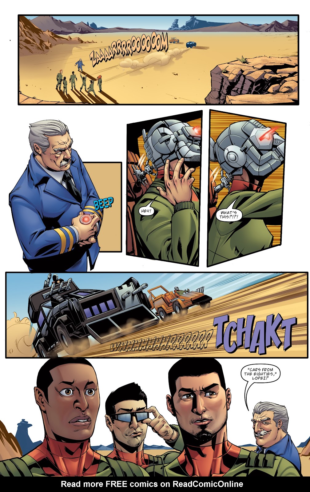 M.A.S.K.: Mobile Armored Strike Kommand: Revolution issue Full - Page 15