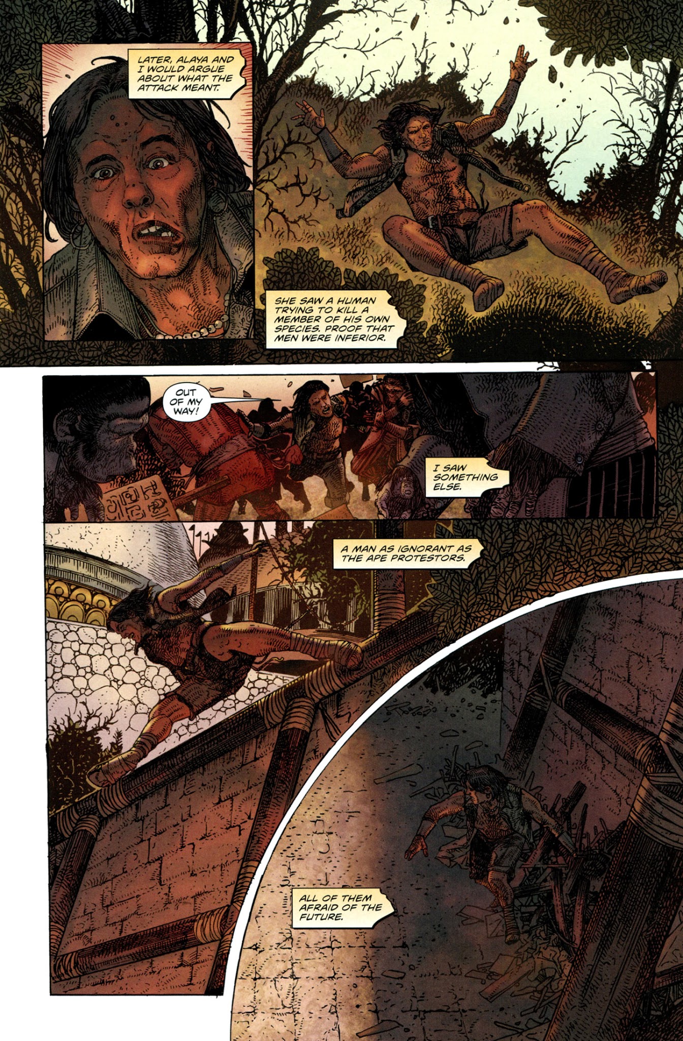 Read online Planet of the Apes (2011) comic -  Issue # _Annual 1 - 7