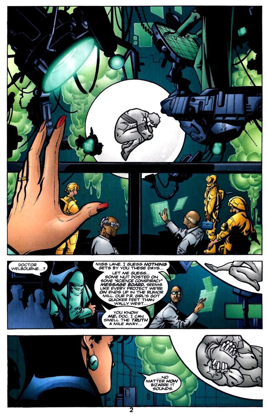 Read online Adventures of Superman (1987) comic -  Issue #613 - 3