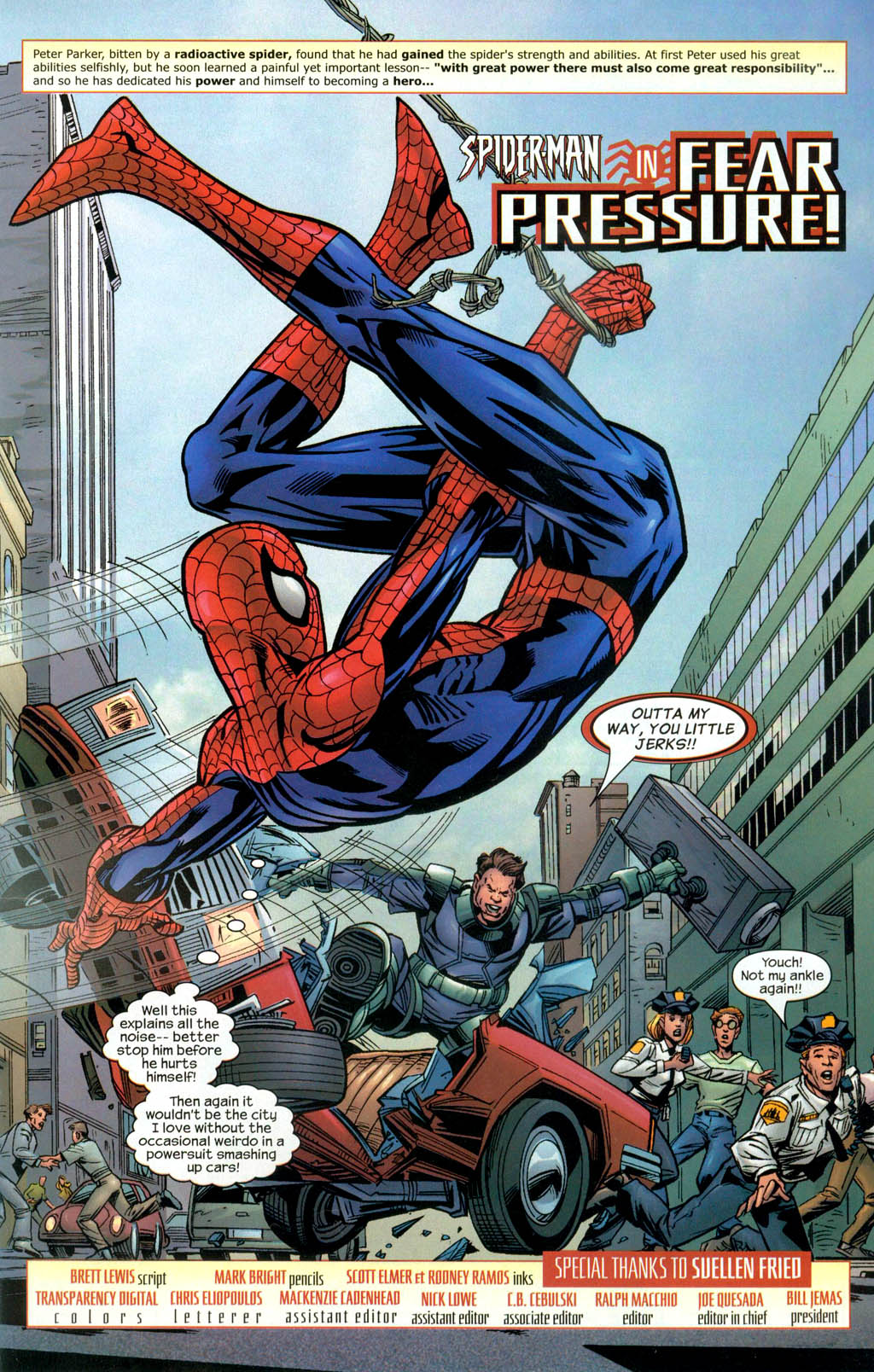 Read online Prevent Child Abuse America Presents: Amazing Spider-Man on Bullying Prevention comic -  Issue # Full - 3