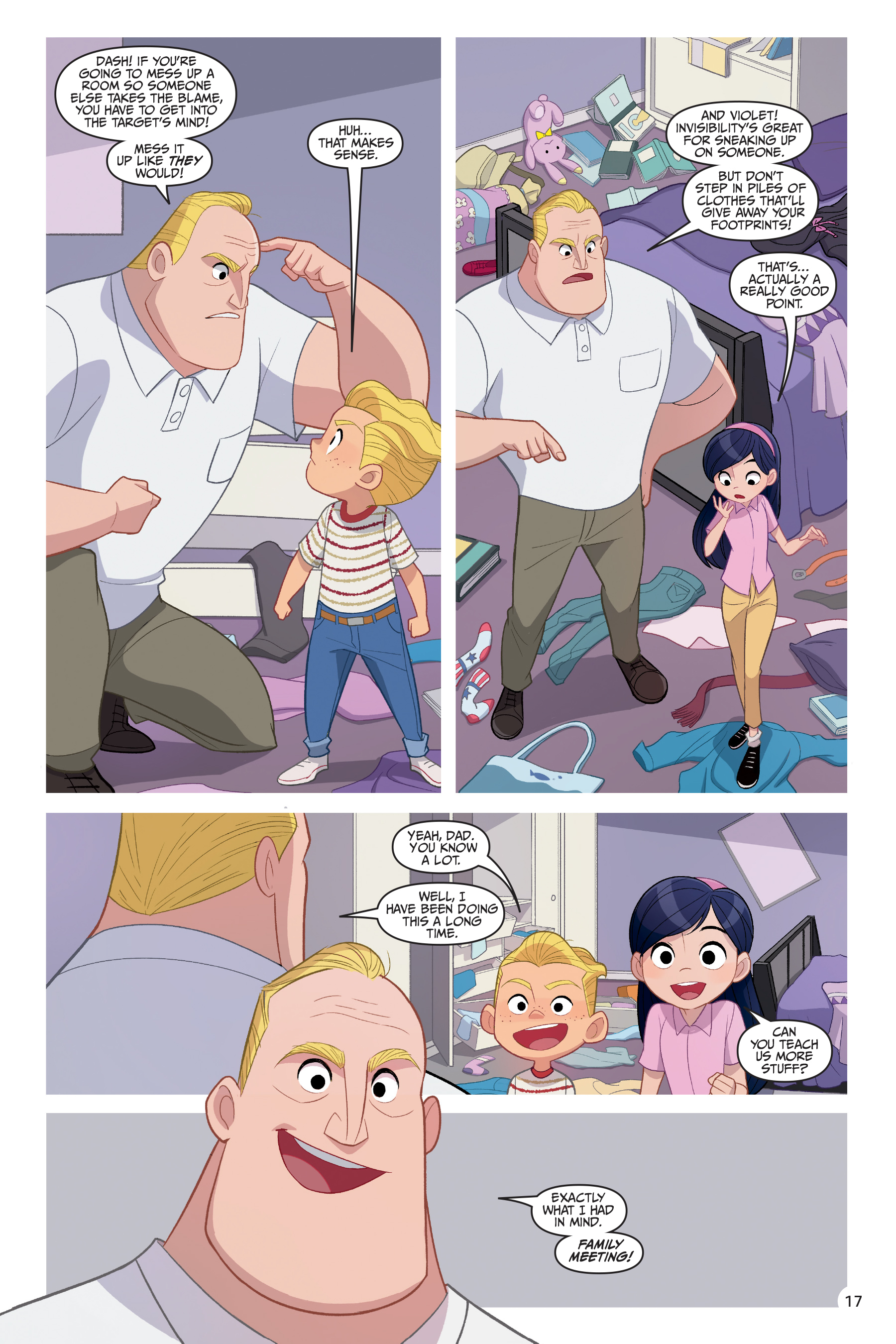 Read online Disney / Pixar The Incredibles 2: Crisis In Mid-Life! & Other Stories comic -  Issue # _TPB - 17