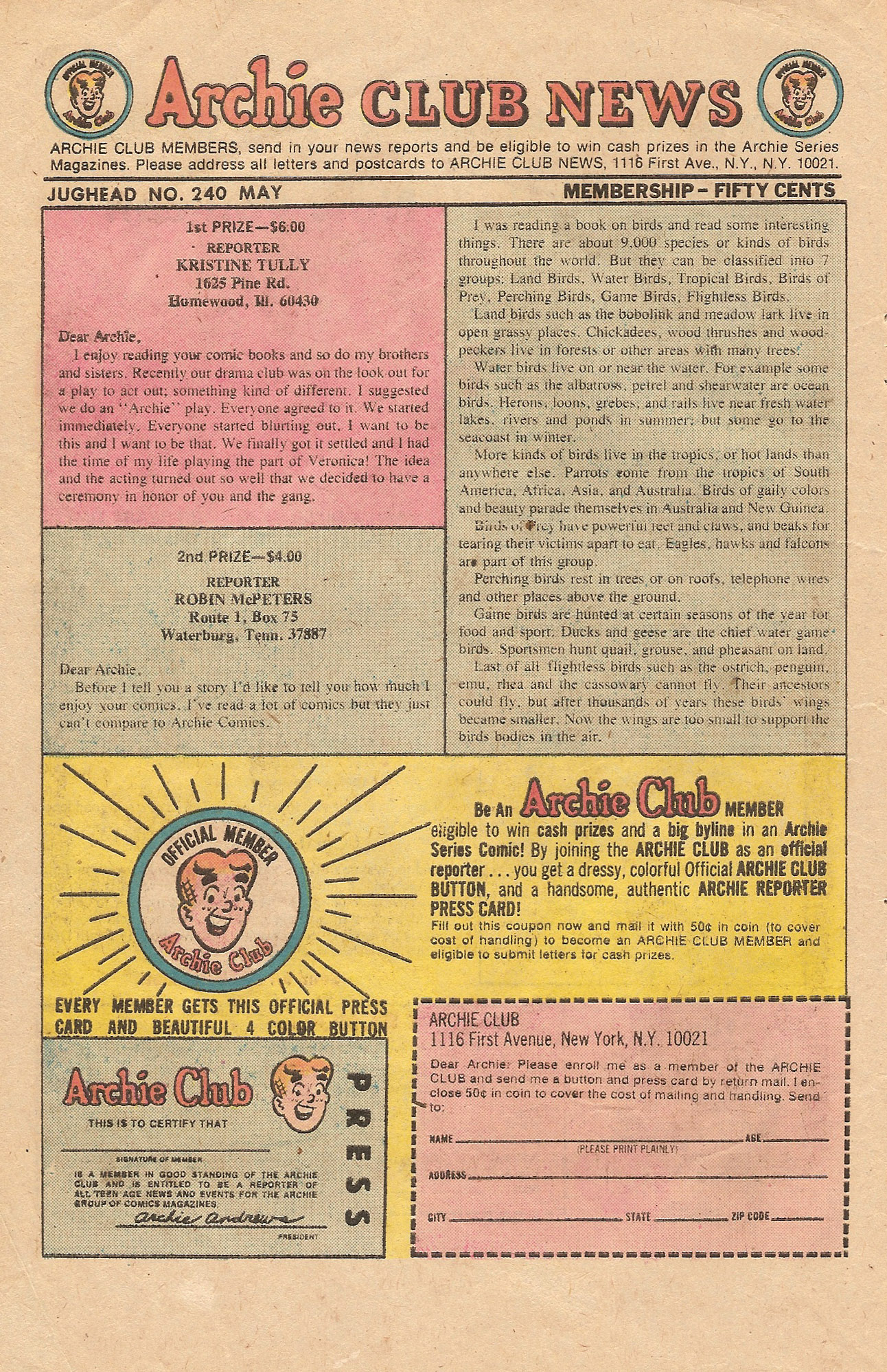 Read online Jughead (1965) comic -  Issue #240 - 10
