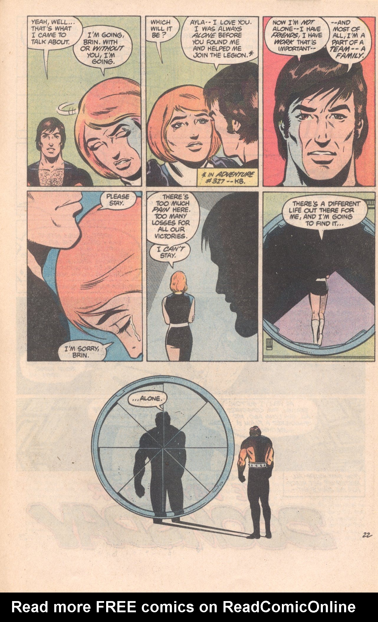 Legion of Super-Heroes (1980) 295 Page 22