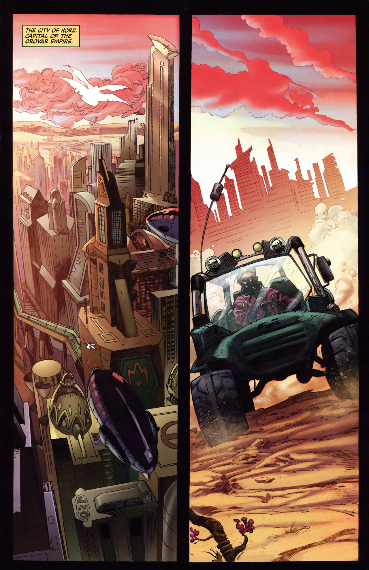 Read online Warlord of Mars: Fall of Barsoom comic -  Issue #1 - 5