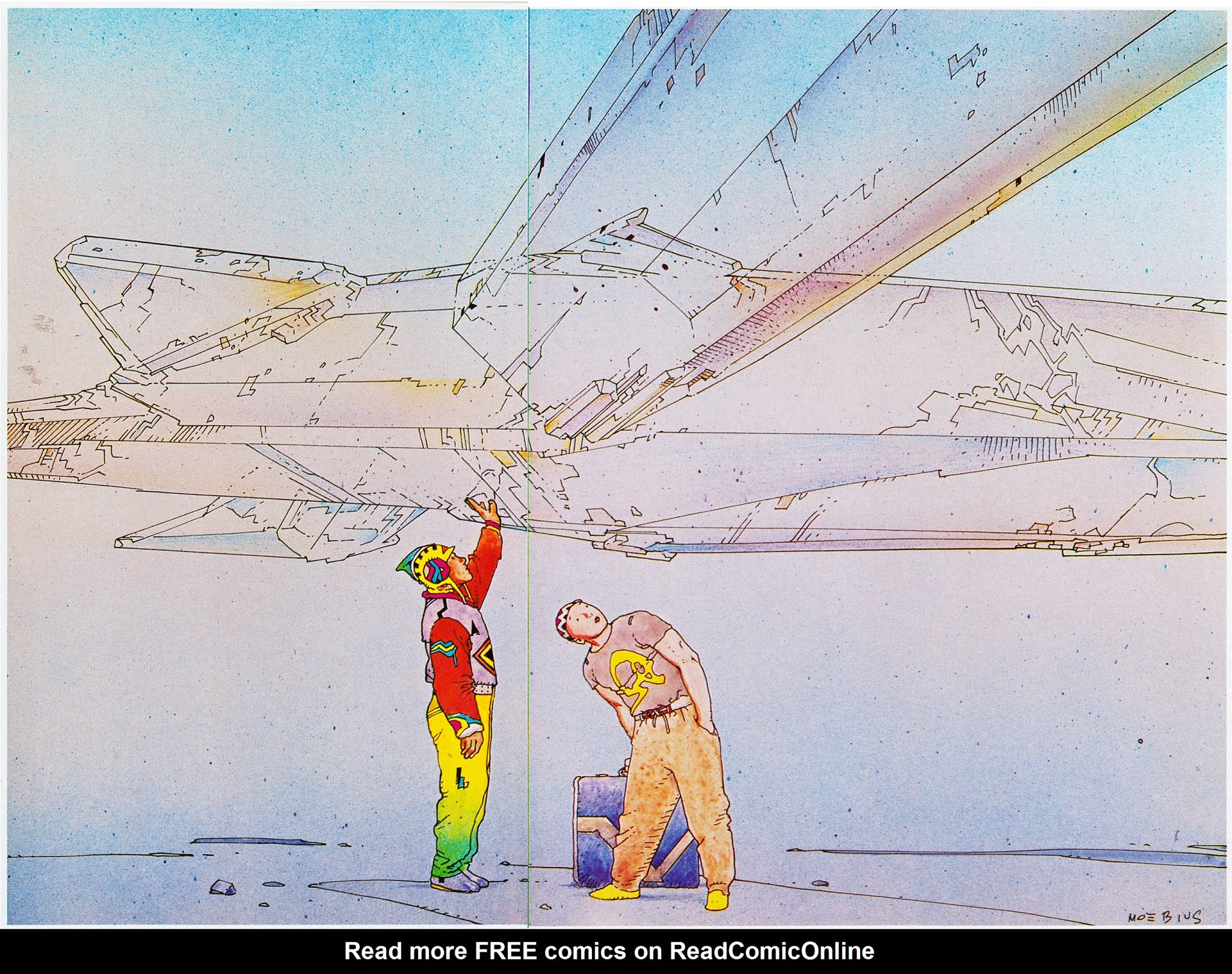 Read online The Art of Moebius comic -  Issue # TPB (Part 2) - 17