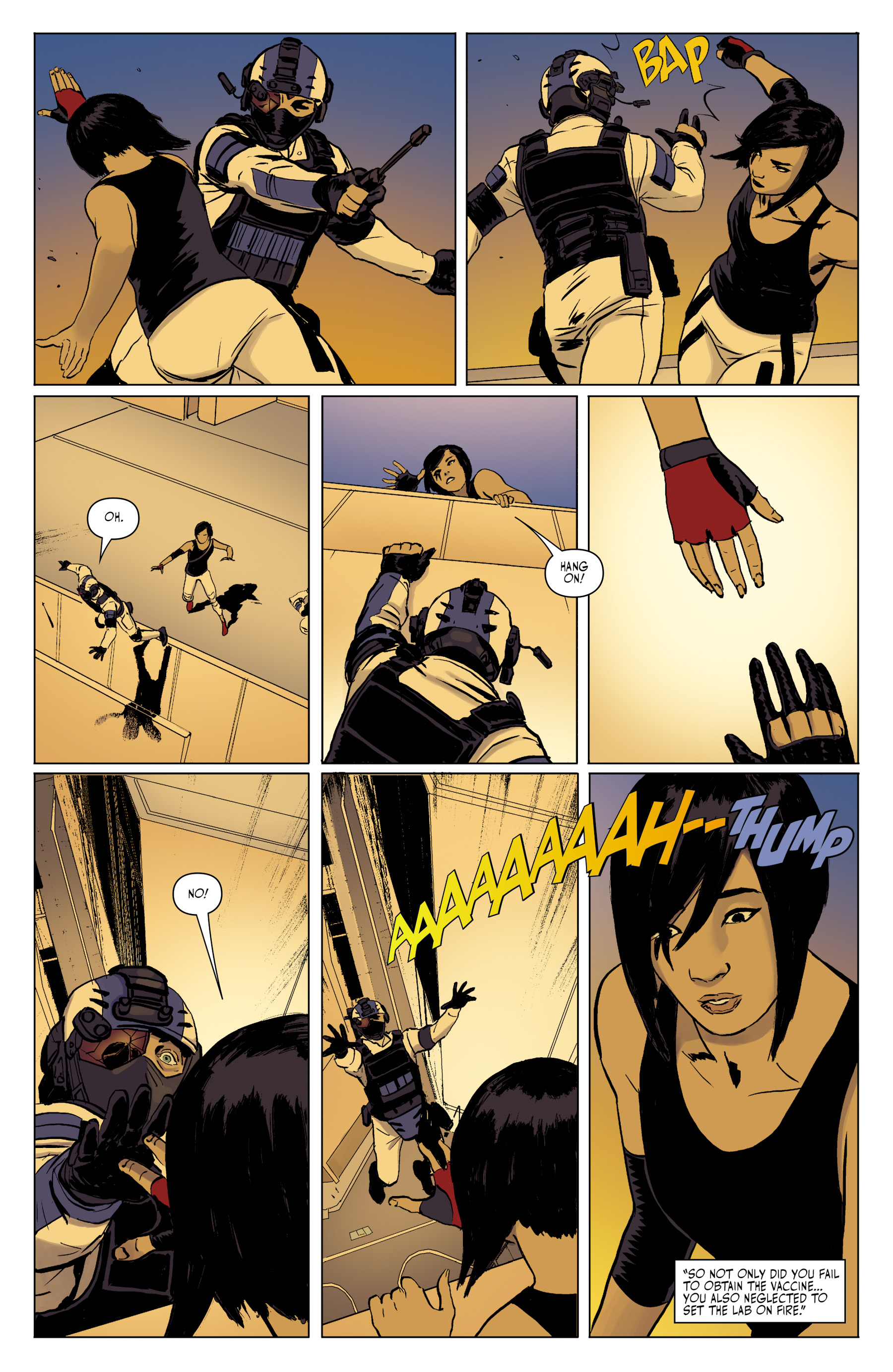 Read online Mirror's Edge: Exordium comic -  Issue #3 - 10