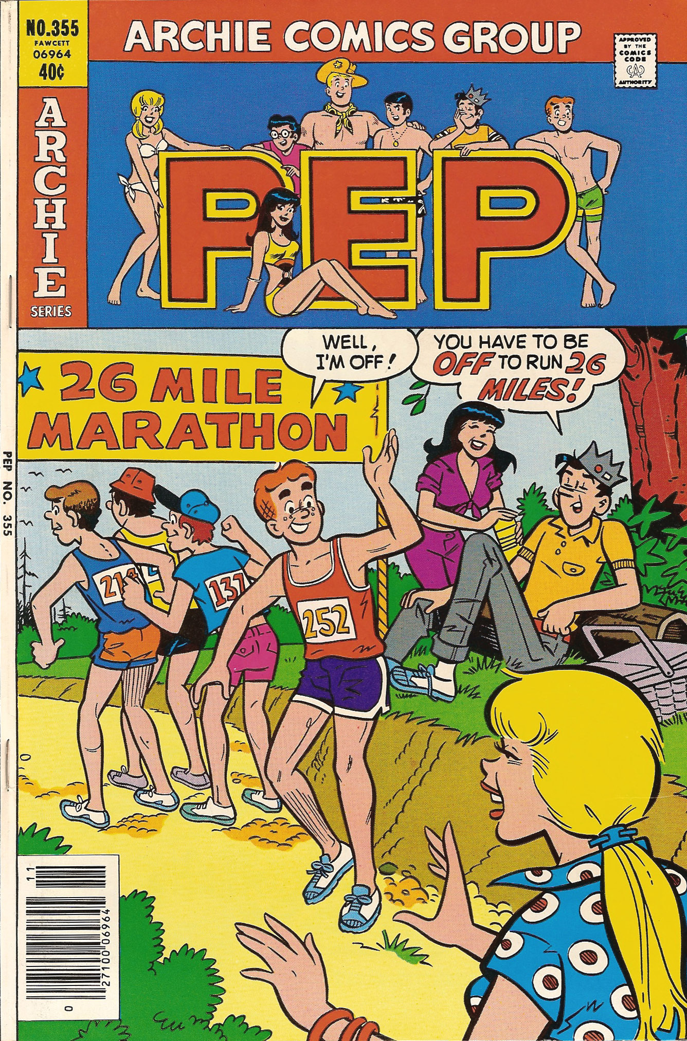 Read online Pep Comics comic -  Issue #355 - 1