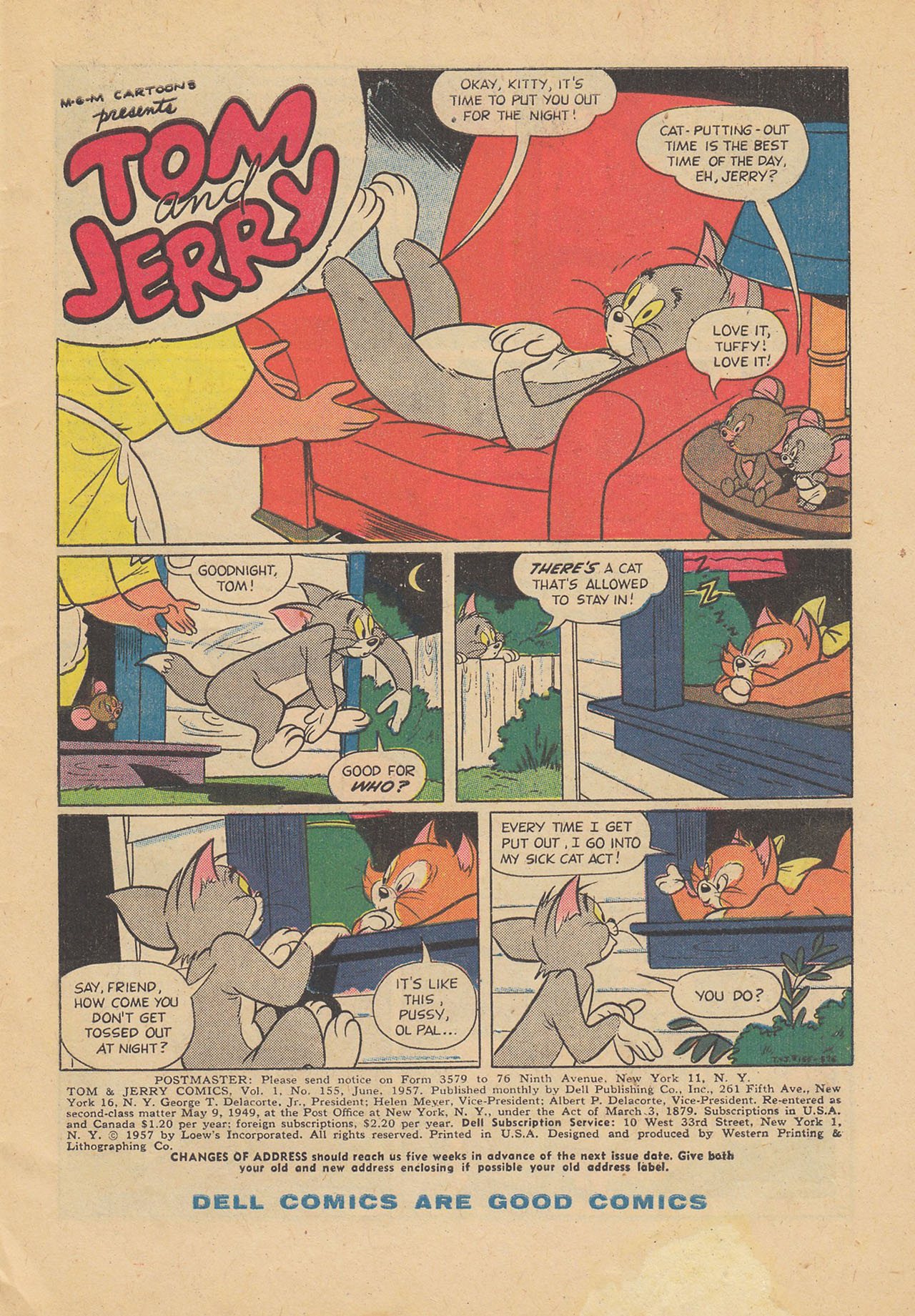 Read online Tom & Jerry Comics comic -  Issue #155 - 3