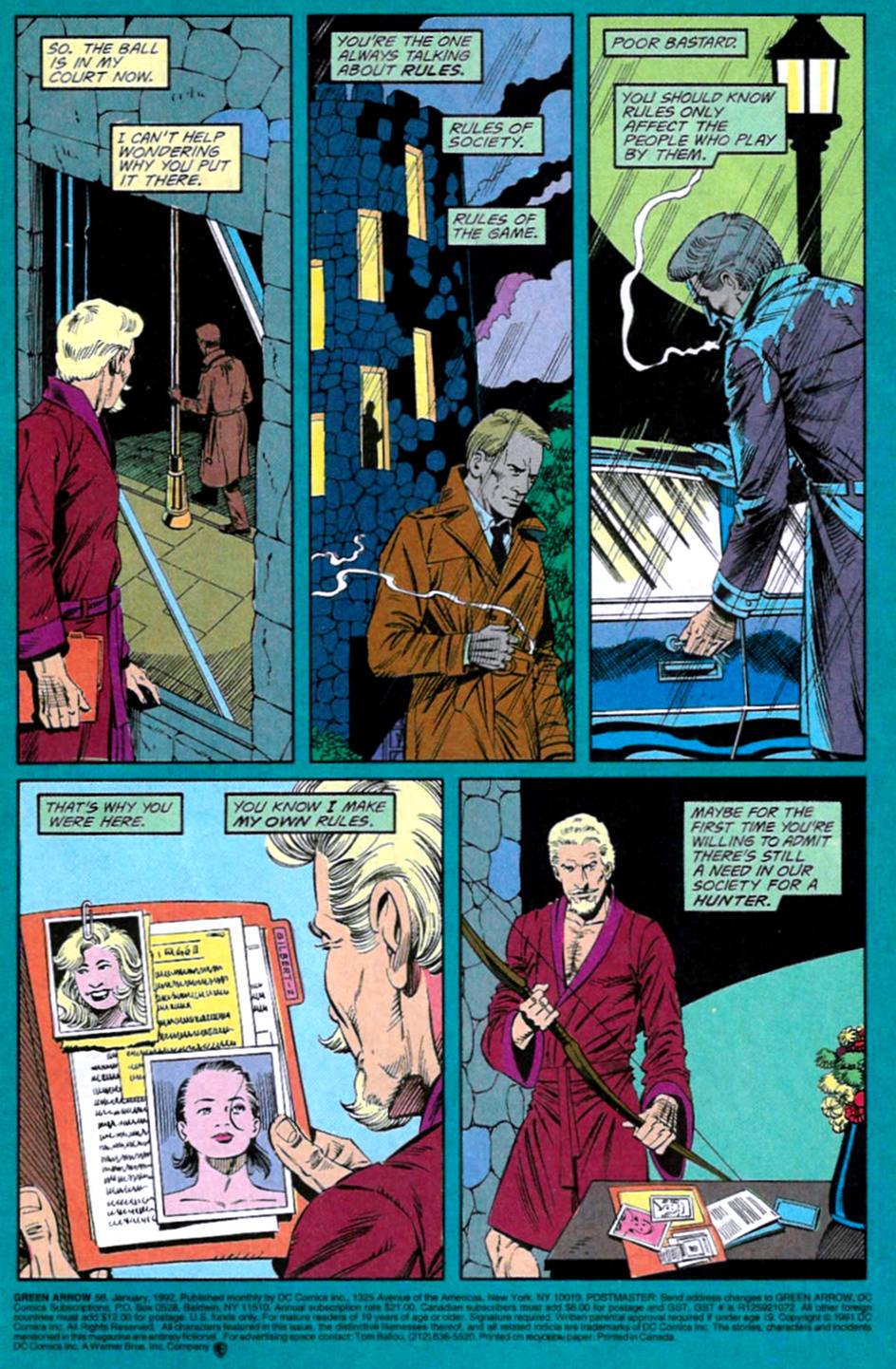 Read online Green Arrow (1988) comic -  Issue #56 - 2