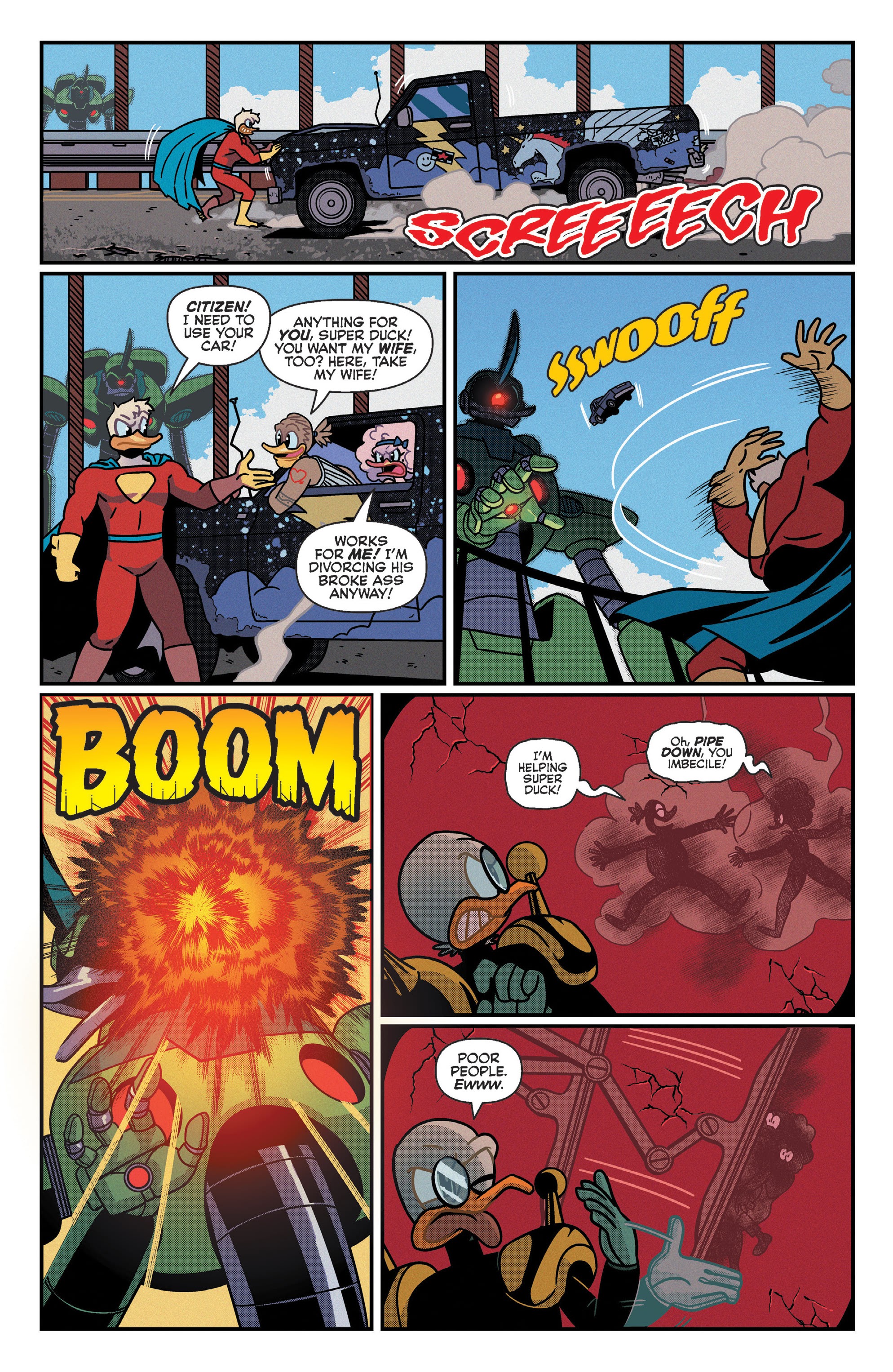 Read online Super Duck comic -  Issue #1 - 10