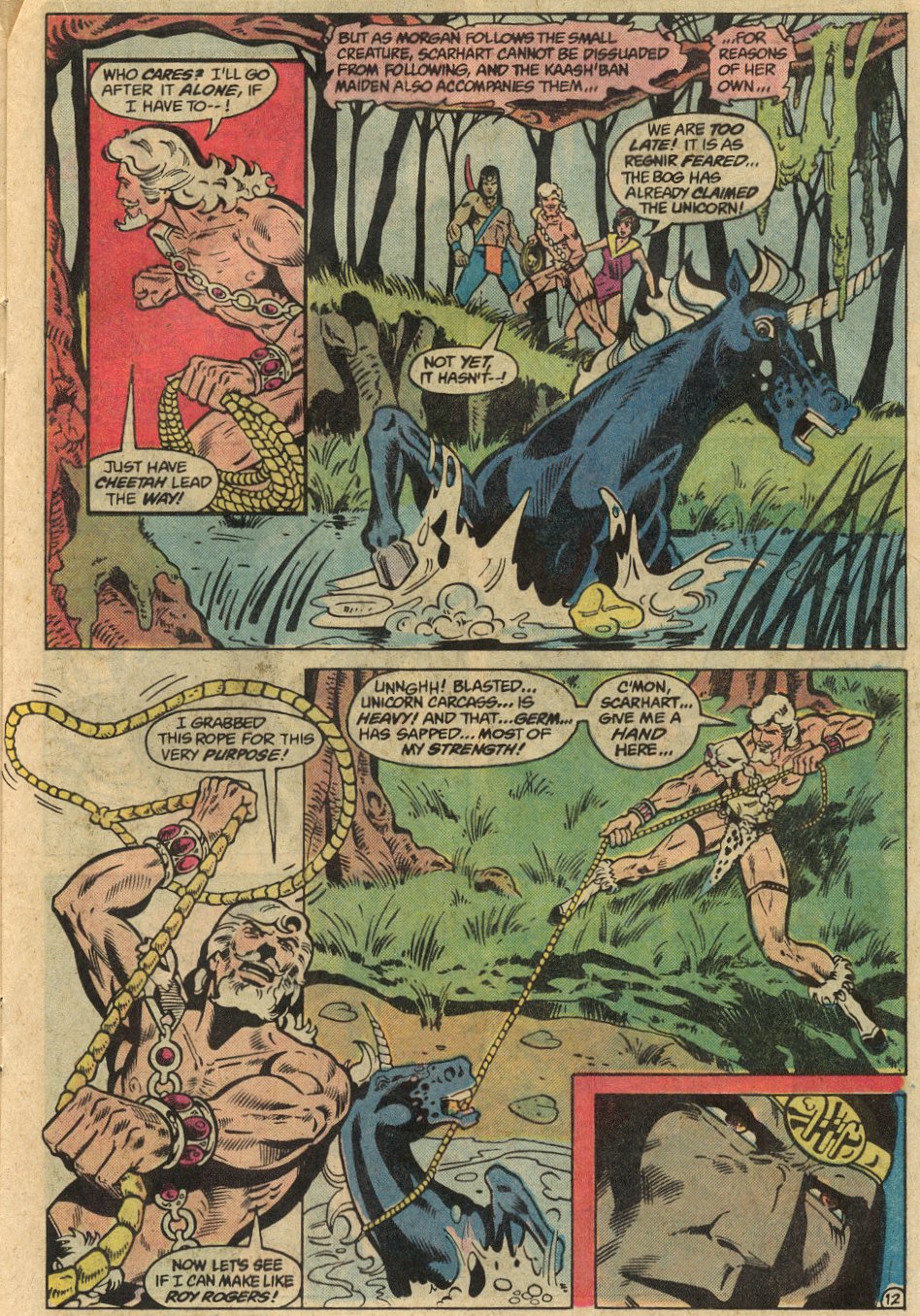 Read online Warlord (1976) comic -  Issue #73 - 12