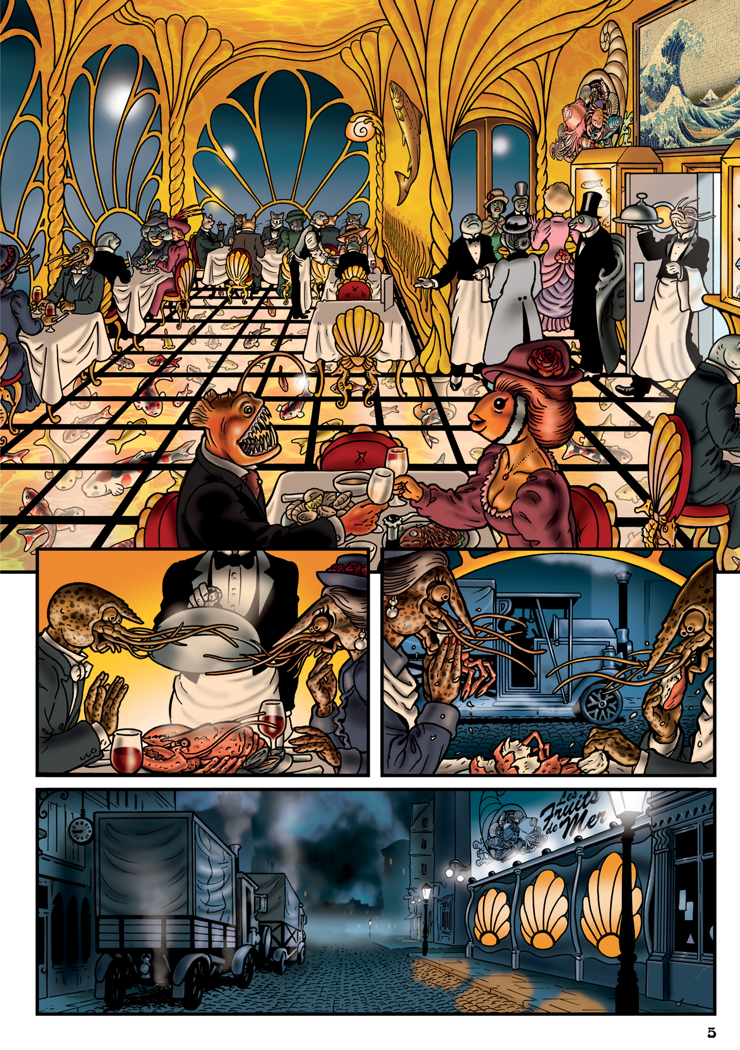 Read online Grandville Force Majeur comic -  Issue # TPB (Part 1) - 7