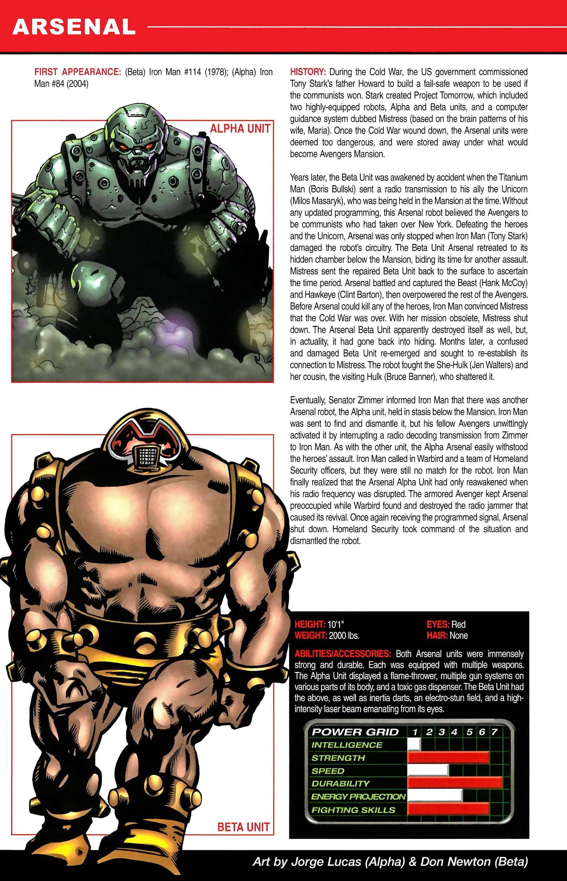 Read online Official Handbook of the Marvel Universe A to Z comic -  Issue # TPB 1 (Part 2) - 2