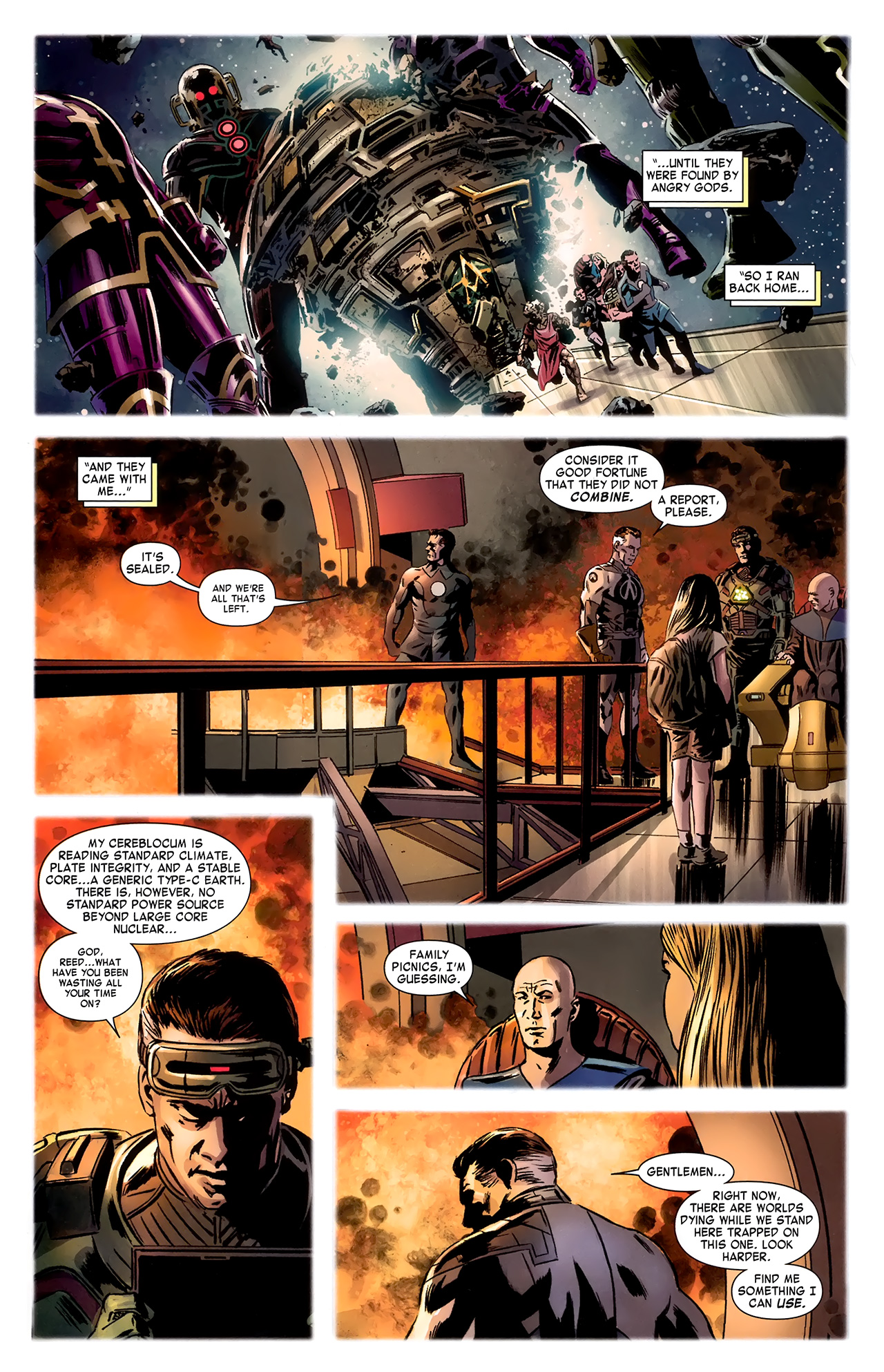 Read online Fantastic Four By Jonathan Hickman Omnibus comic -  Issue # TPB 1 (Part 3) - 3