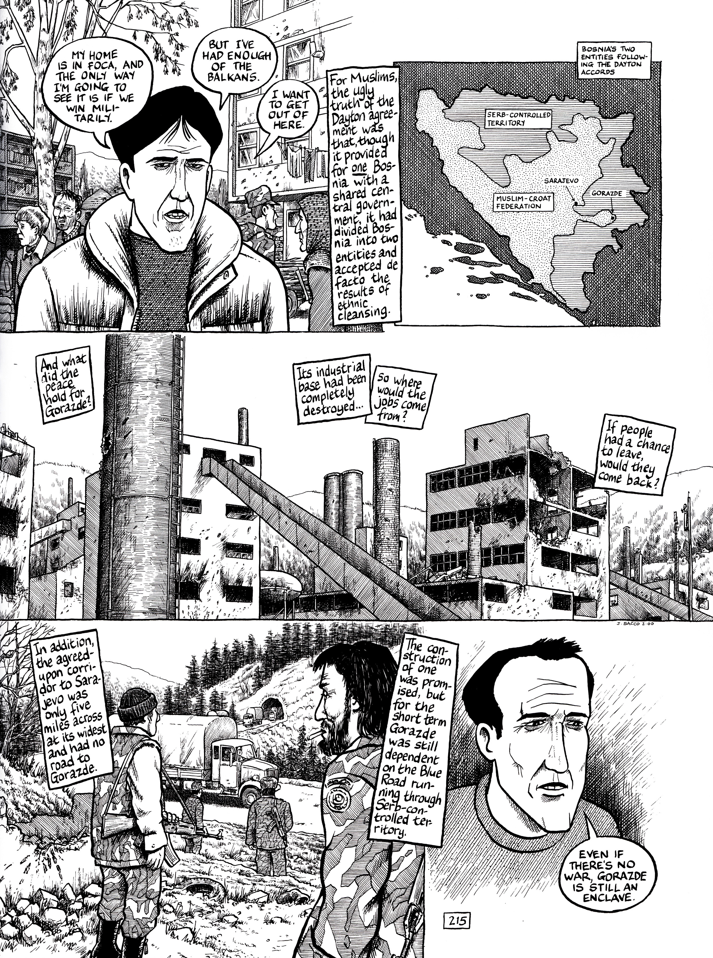 Read online Safe Area Goražde comic -  Issue # TPB (Part 3) - 56