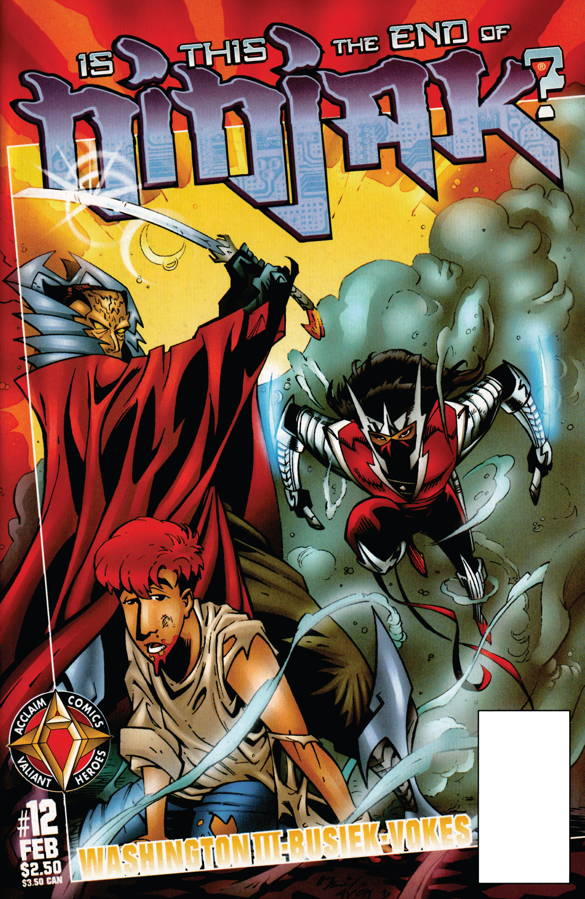 Read online Ninjak (1997) comic -  Issue #12 - 1