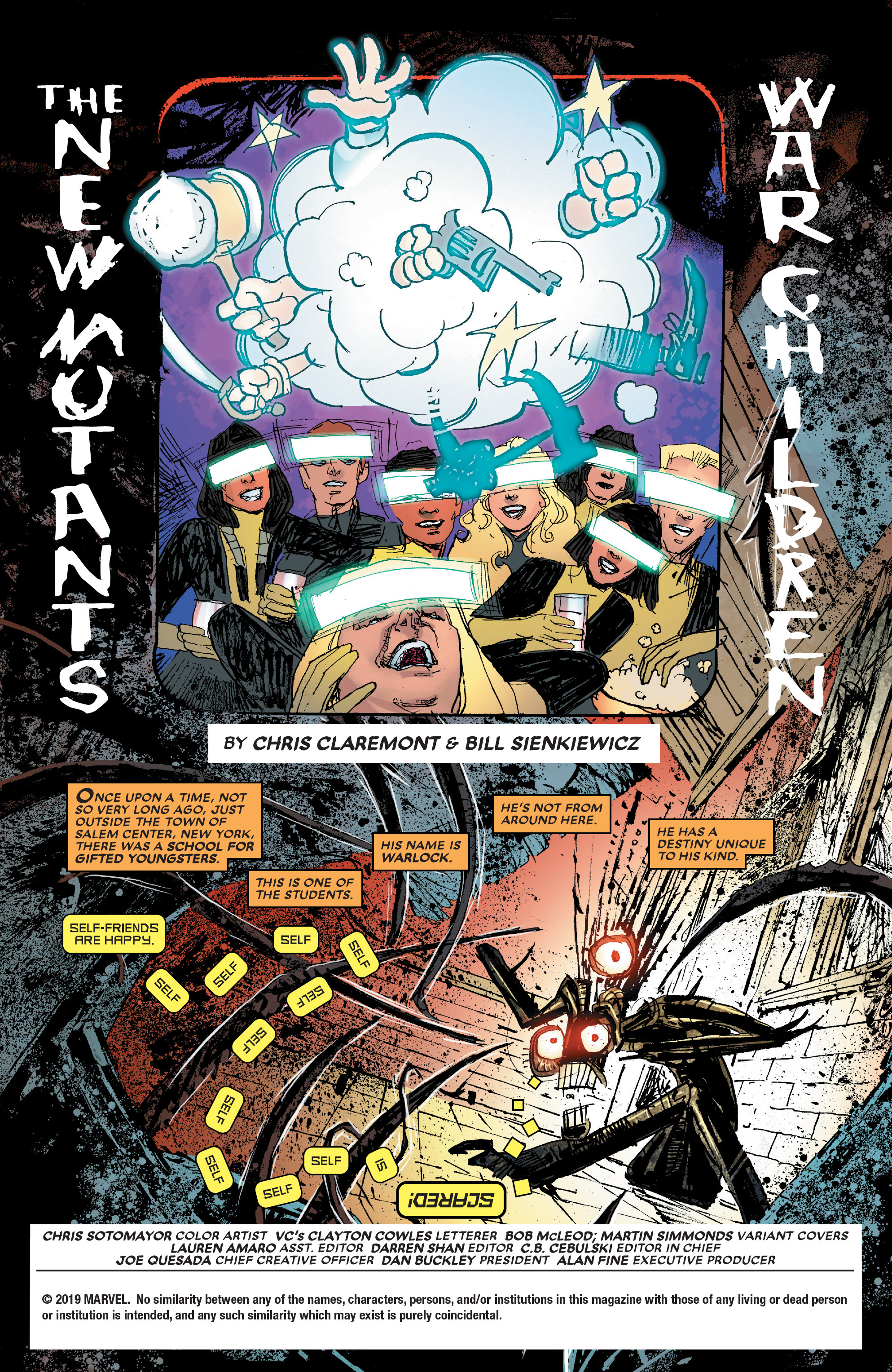 Read online New Mutants: War Children comic -  Issue # Full - 2