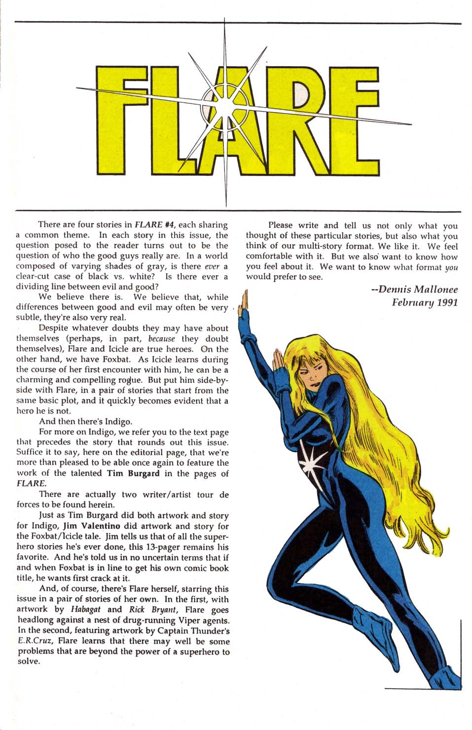 Read online Flare (1990) comic -  Issue #4 - 11