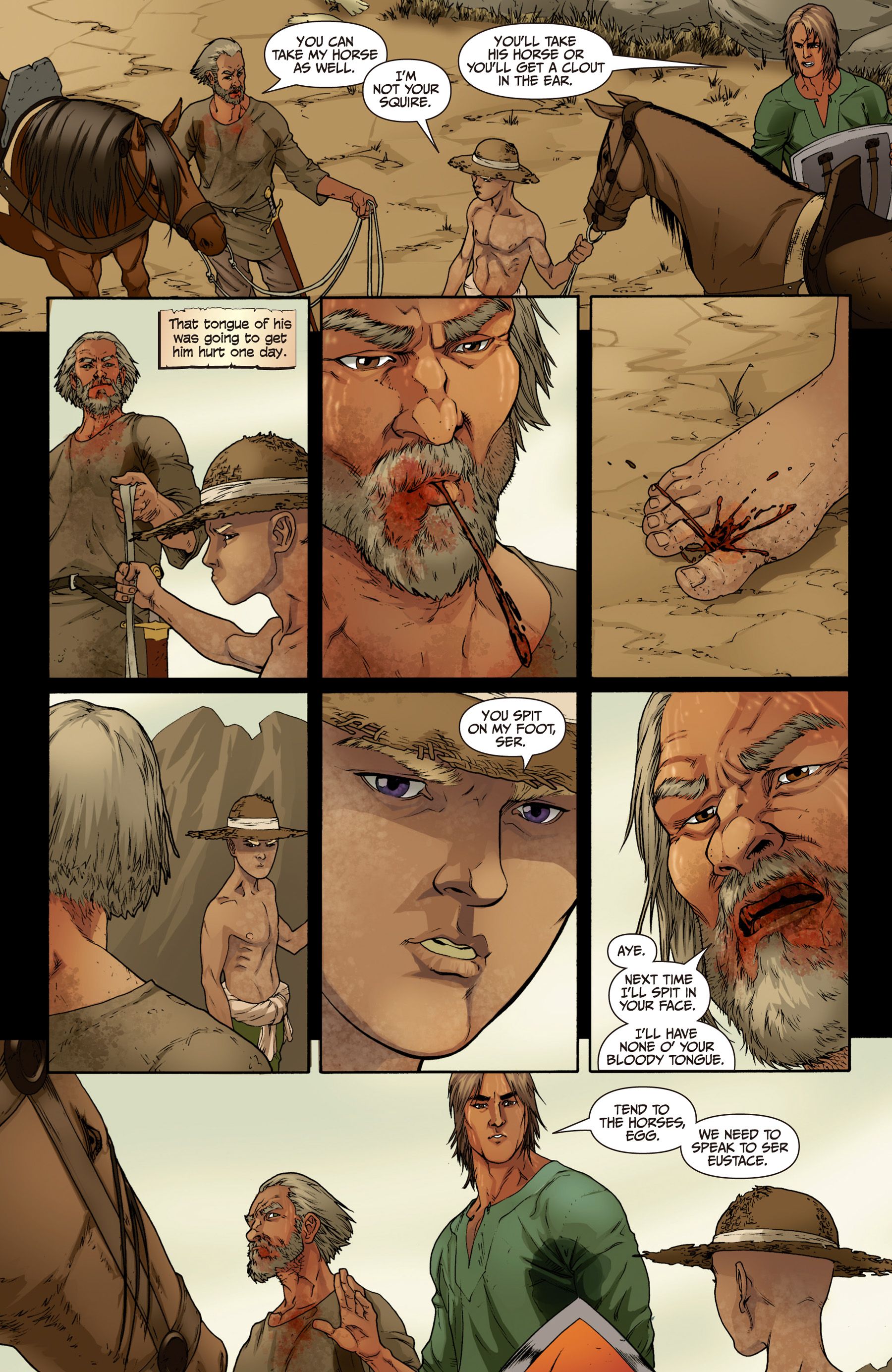 Read online The Sworn Sword: The Graphic Novel comic -  Issue # Full - 23