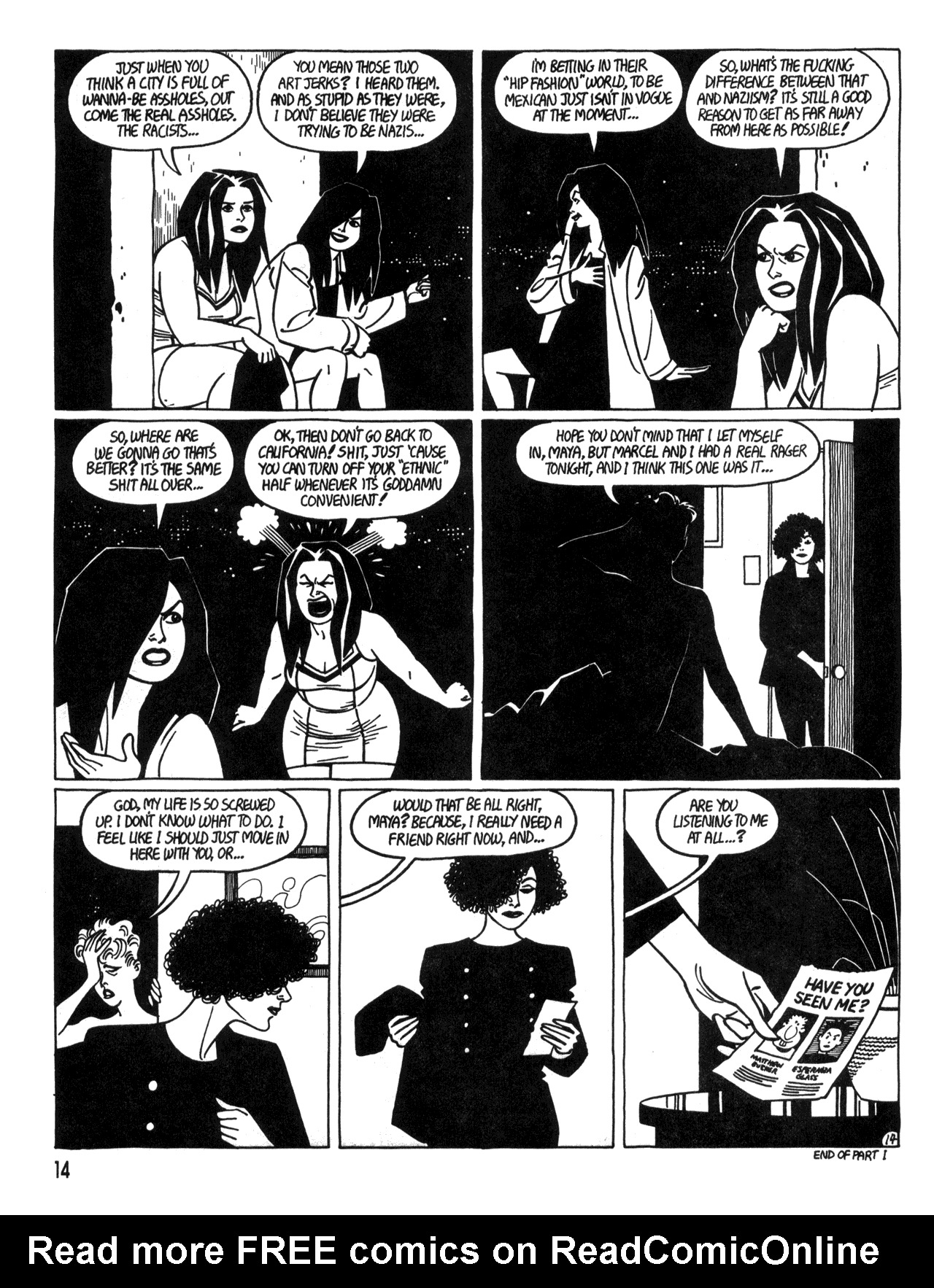 Read online Love and Rockets (1982) comic -  Issue #33 - 16