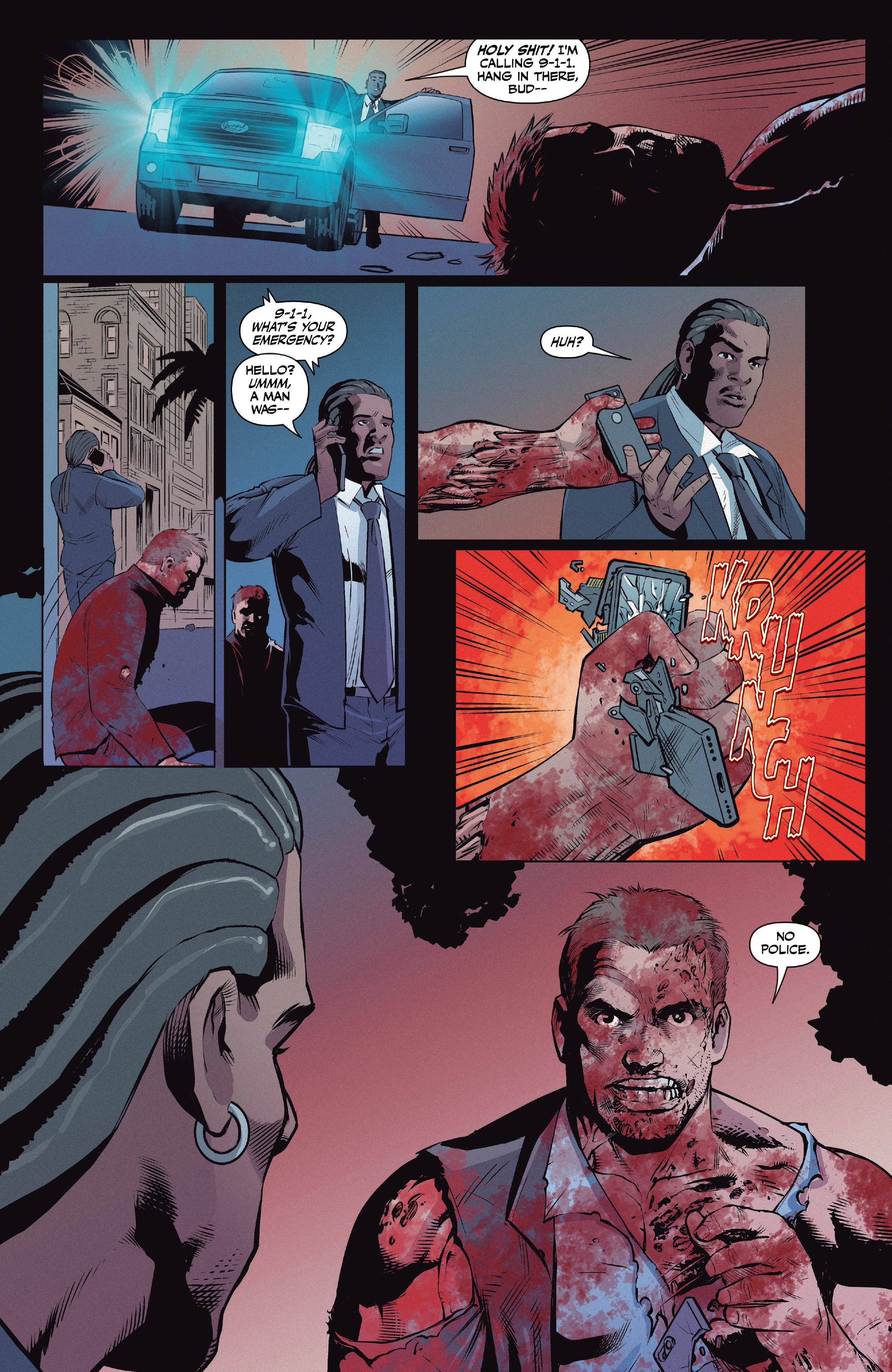 Read online Hellchild: Blood Money comic -  Issue #2 - 19