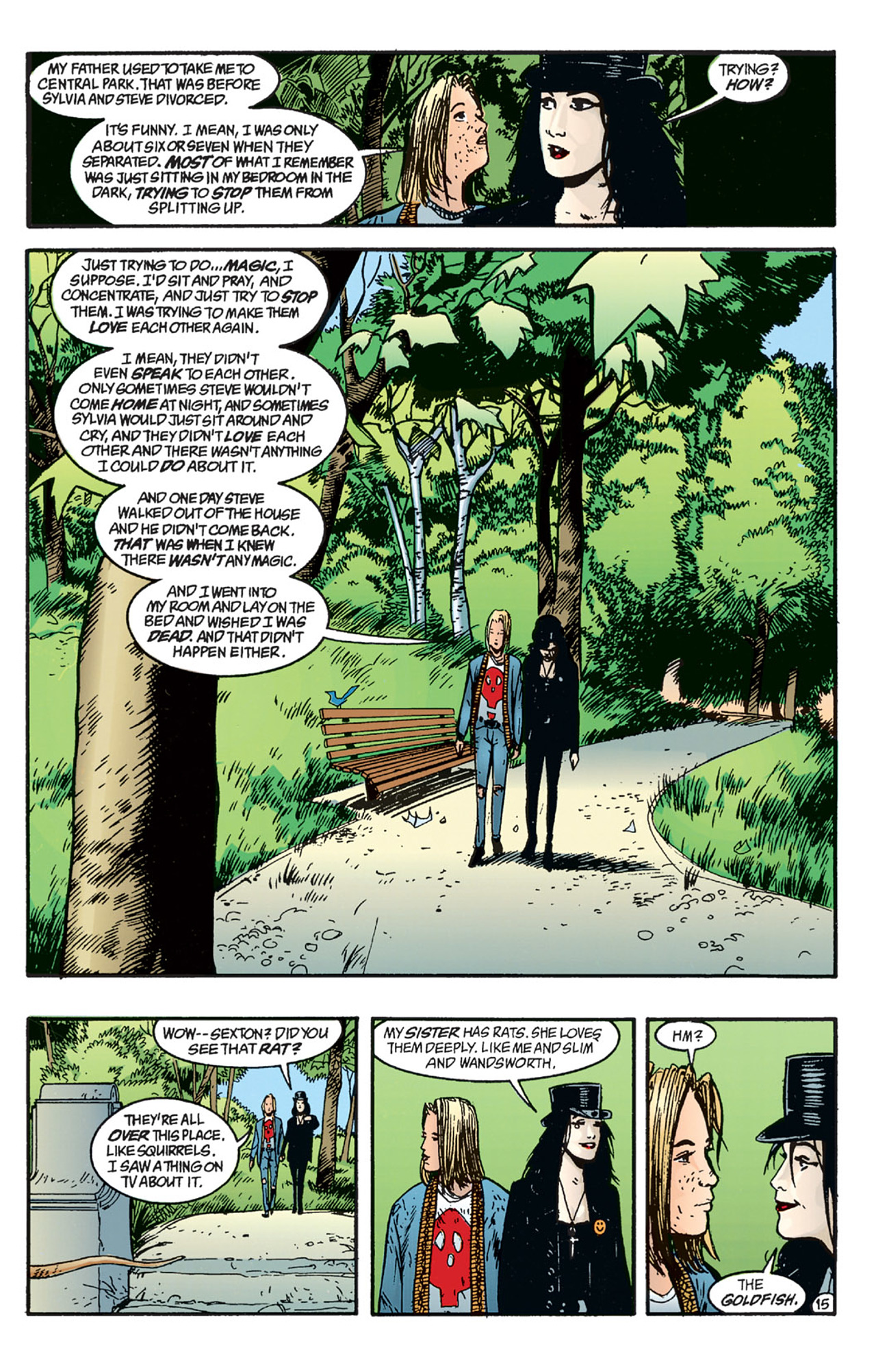 Read online Death: The High Cost of Living comic -  Issue #3 - 17