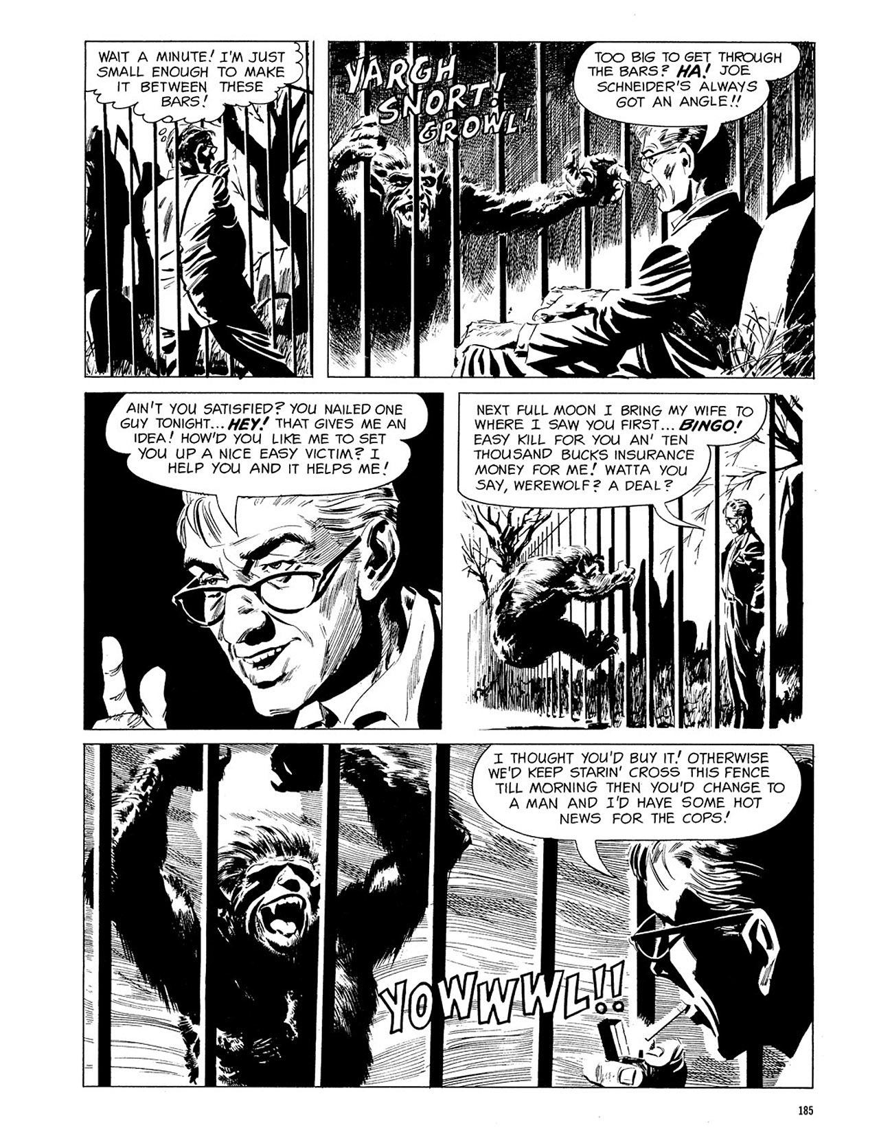 Read online Eerie Archives comic -  Issue # TPB 3 - 186