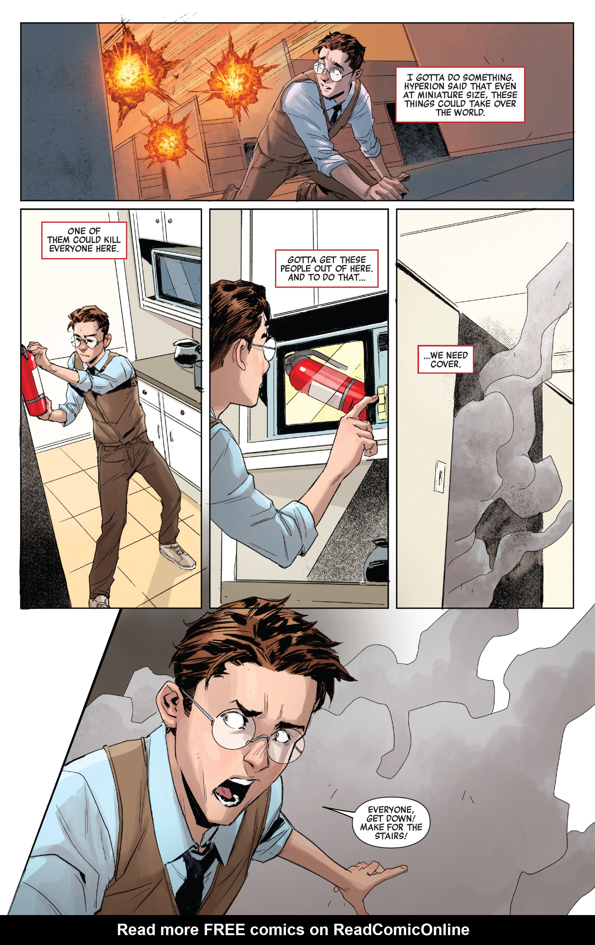 Read online Heroes Reborn: One-Shots comic -  Issue # Peter Parker, The Amazing Shutterbug - 29