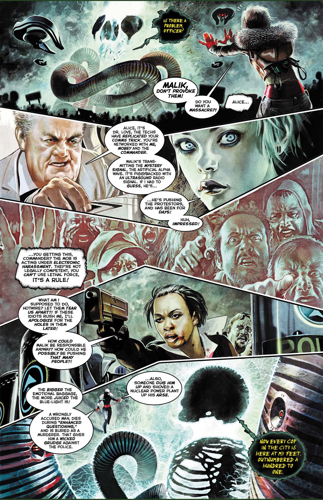 Read online Hotwire: Requiem for the Dead comic -  Issue #4 - 16