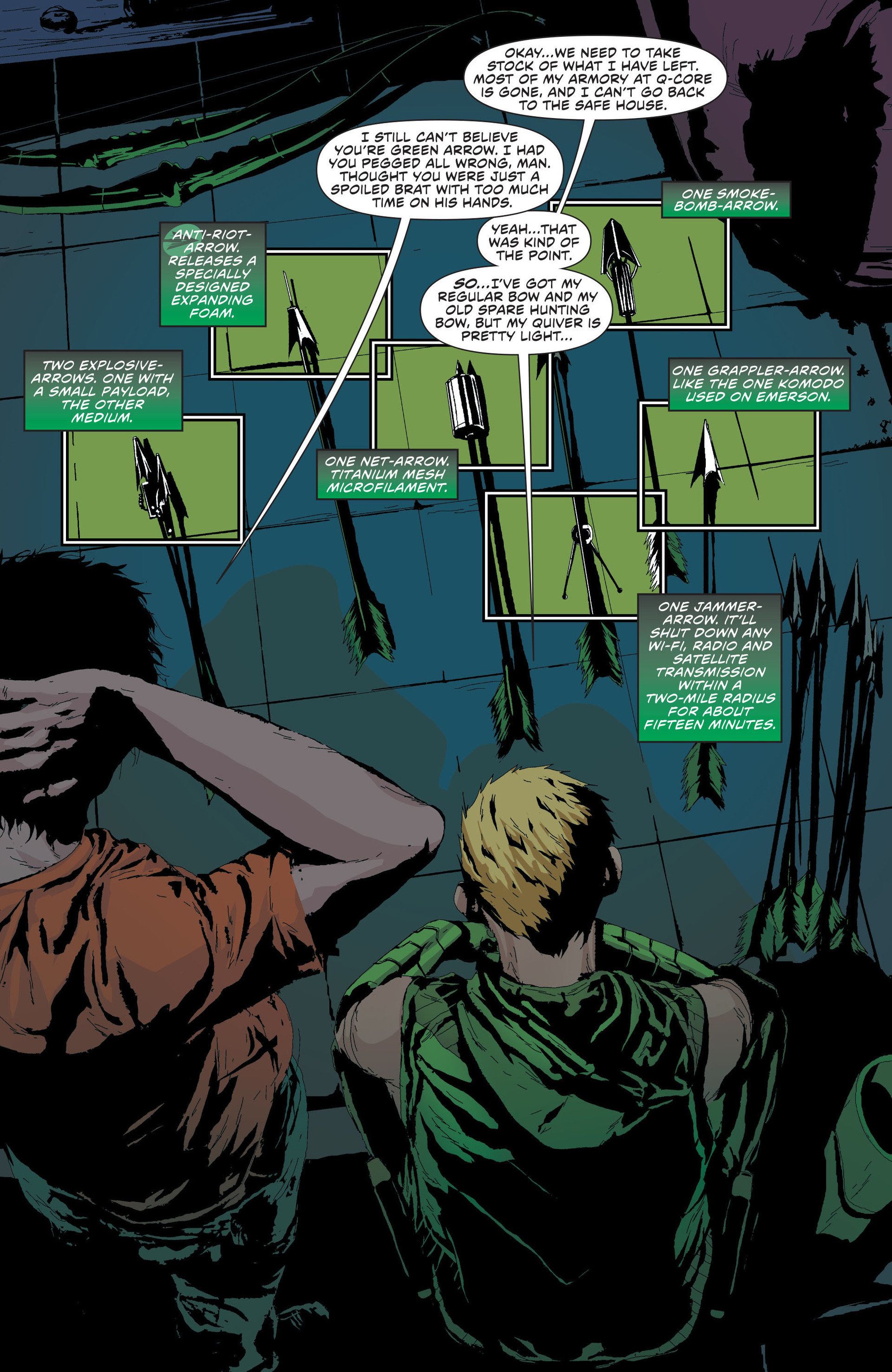 Read online Green Arrow (2011) comic -  Issue #18 - 12