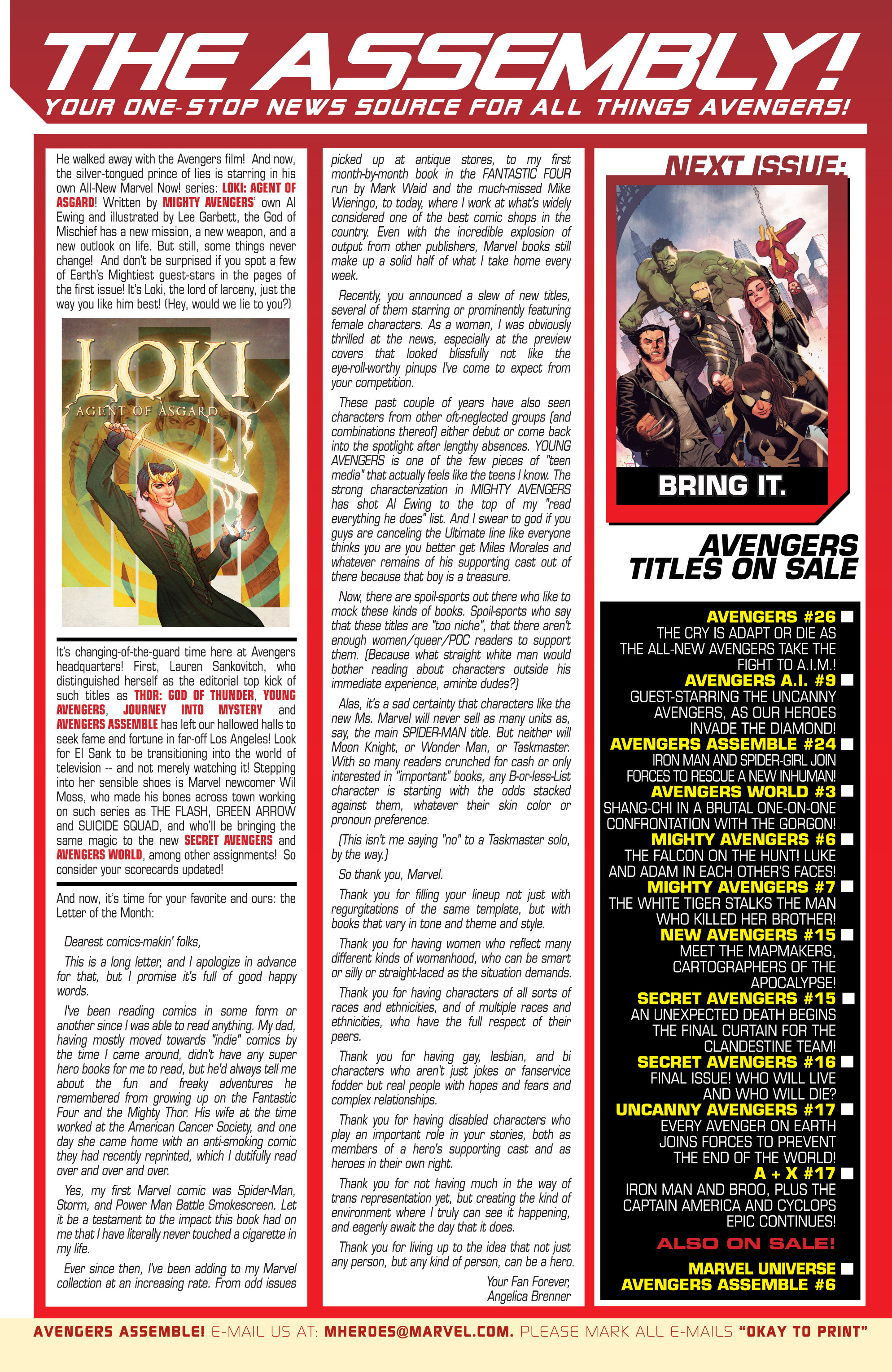 Read online Avengers Assemble (2012) comic -  Issue #24 - 22