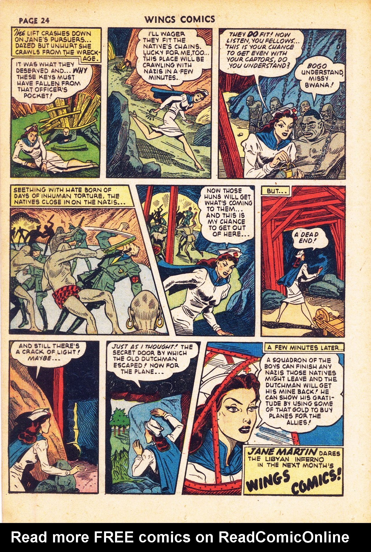 Read online Wings Comics comic -  Issue #20 - 26