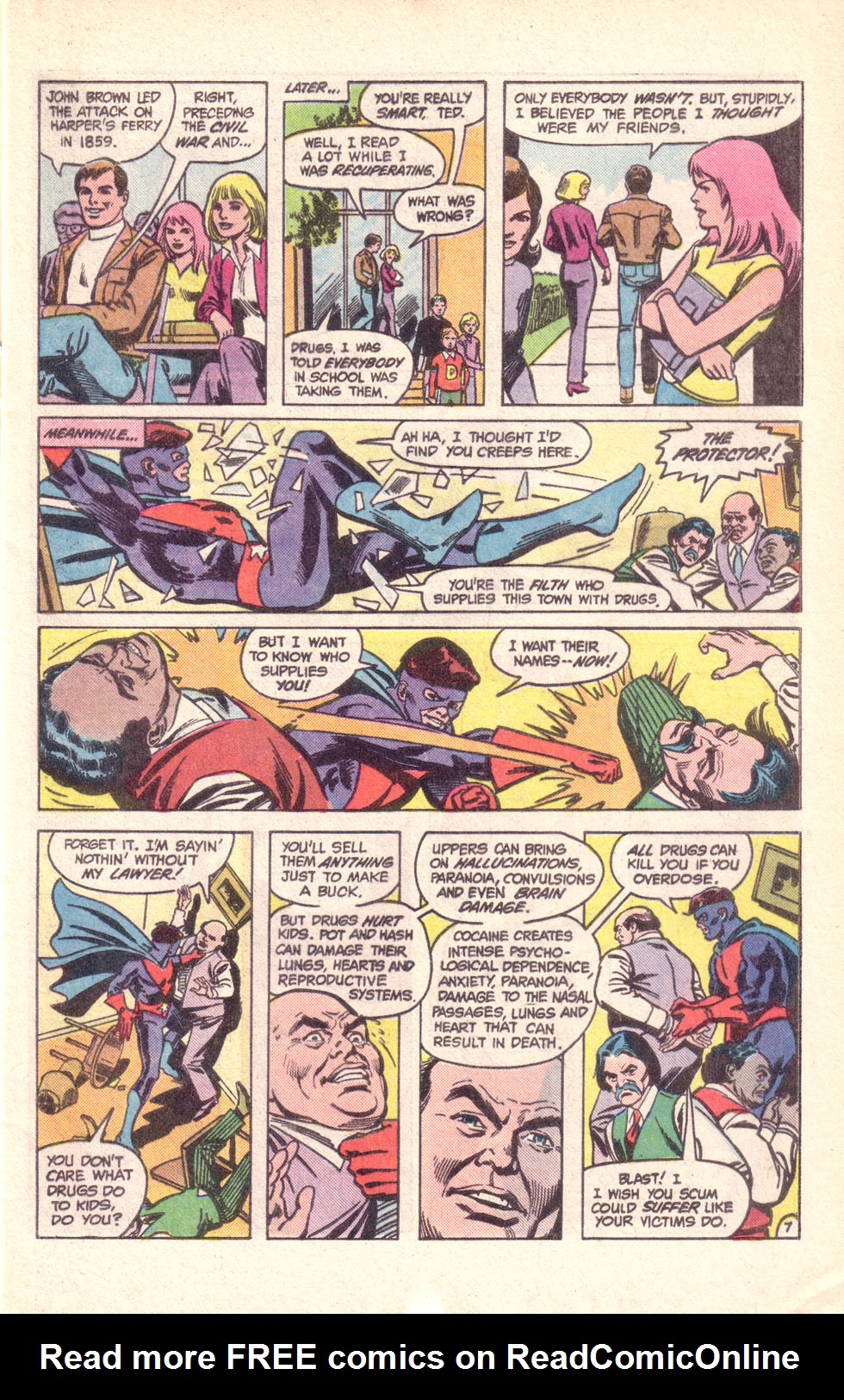 Read online The New Teen Titans (Drug Awareness Specials) comic -  Issue #1 - 9