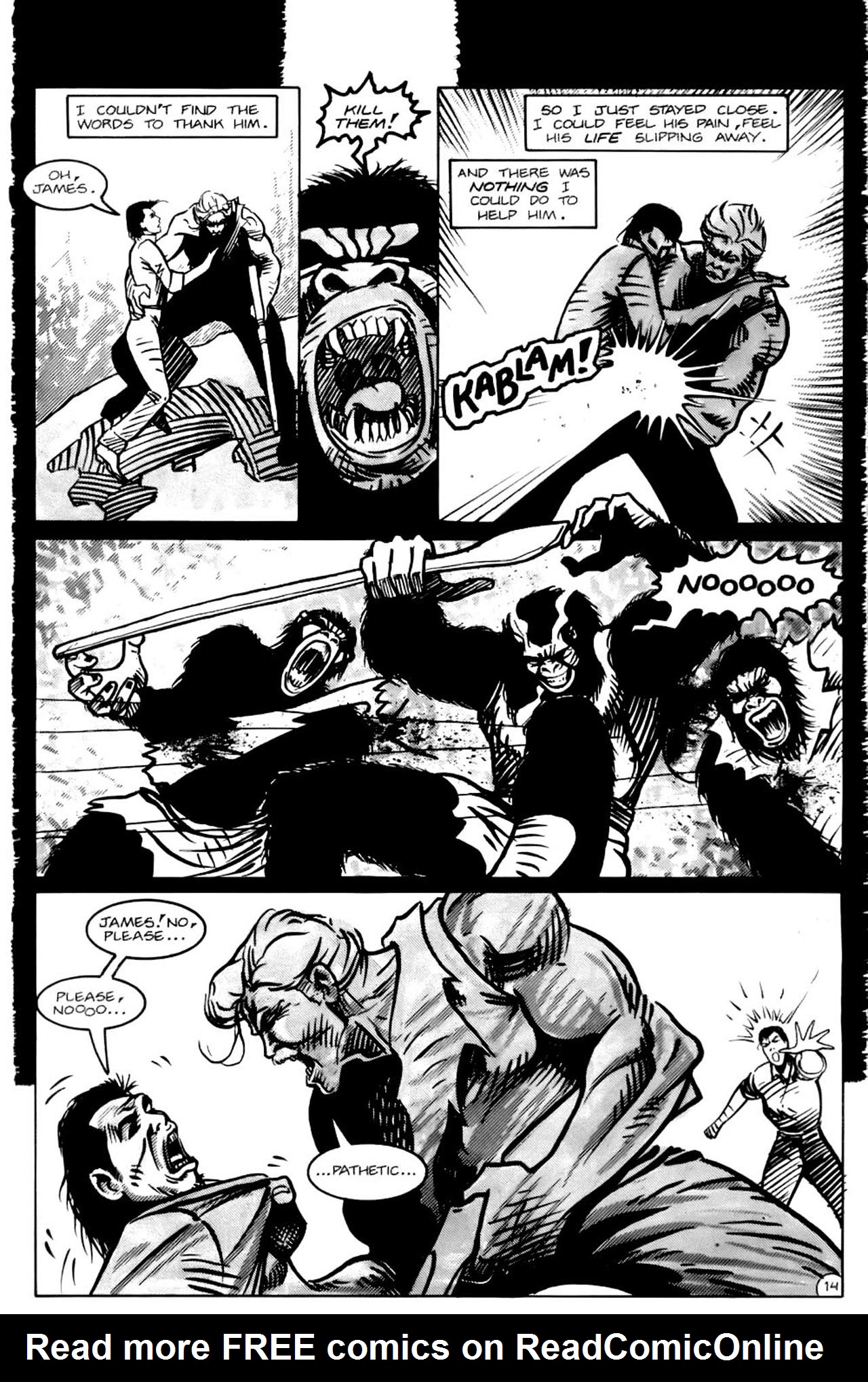 Read online Planet of the Apes (1990) comic -  Issue #17 - 17
