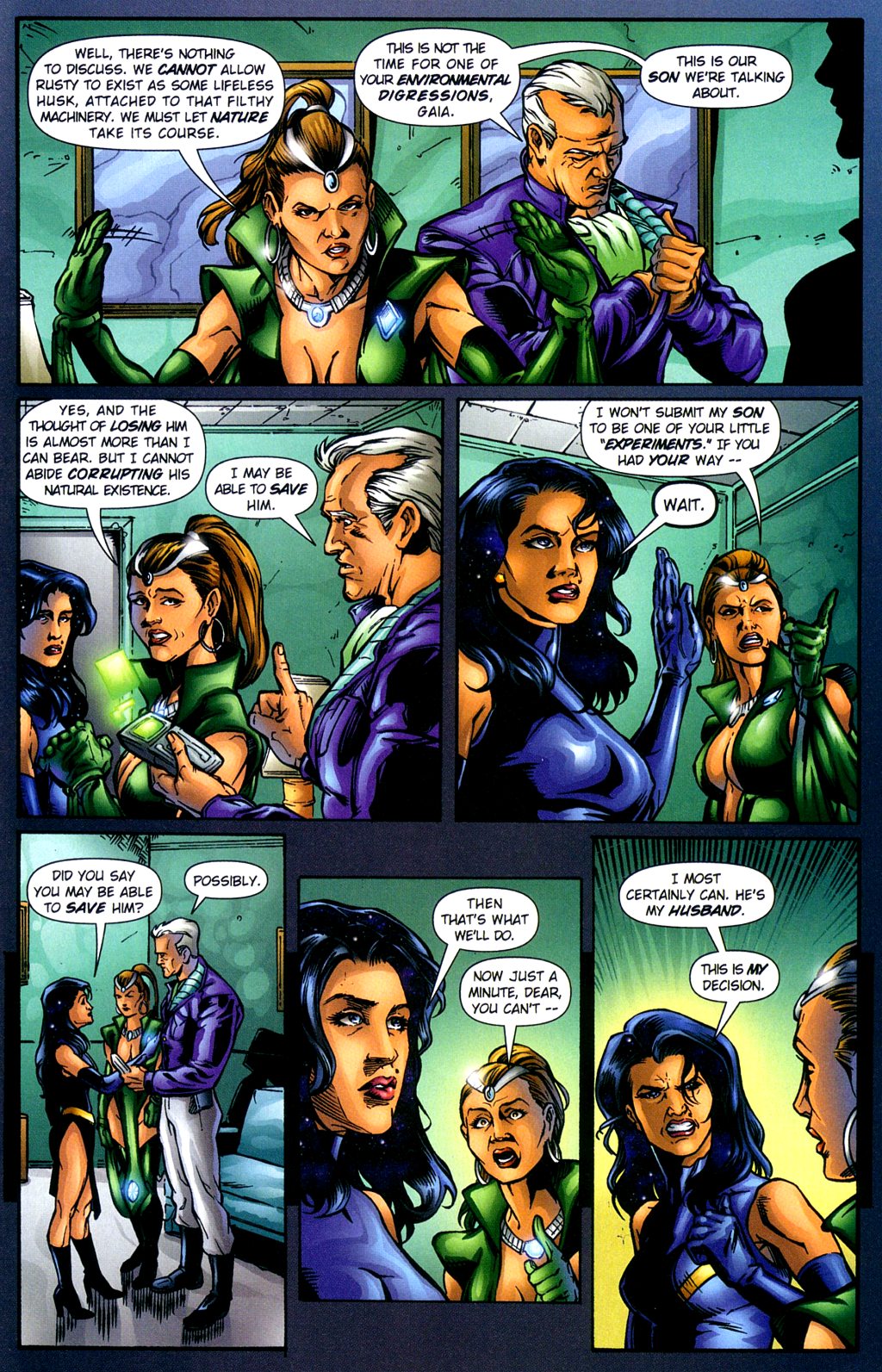 Read online Noble Causes (2002) comic -  Issue #2 - 24