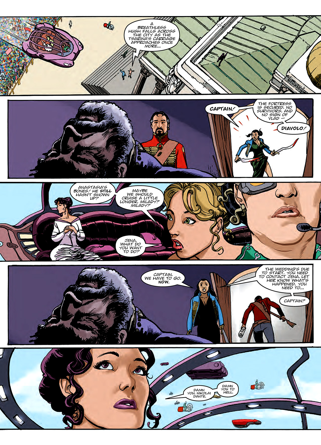 Read online Nikolai Dante comic -  Issue # TPB 11 - 191