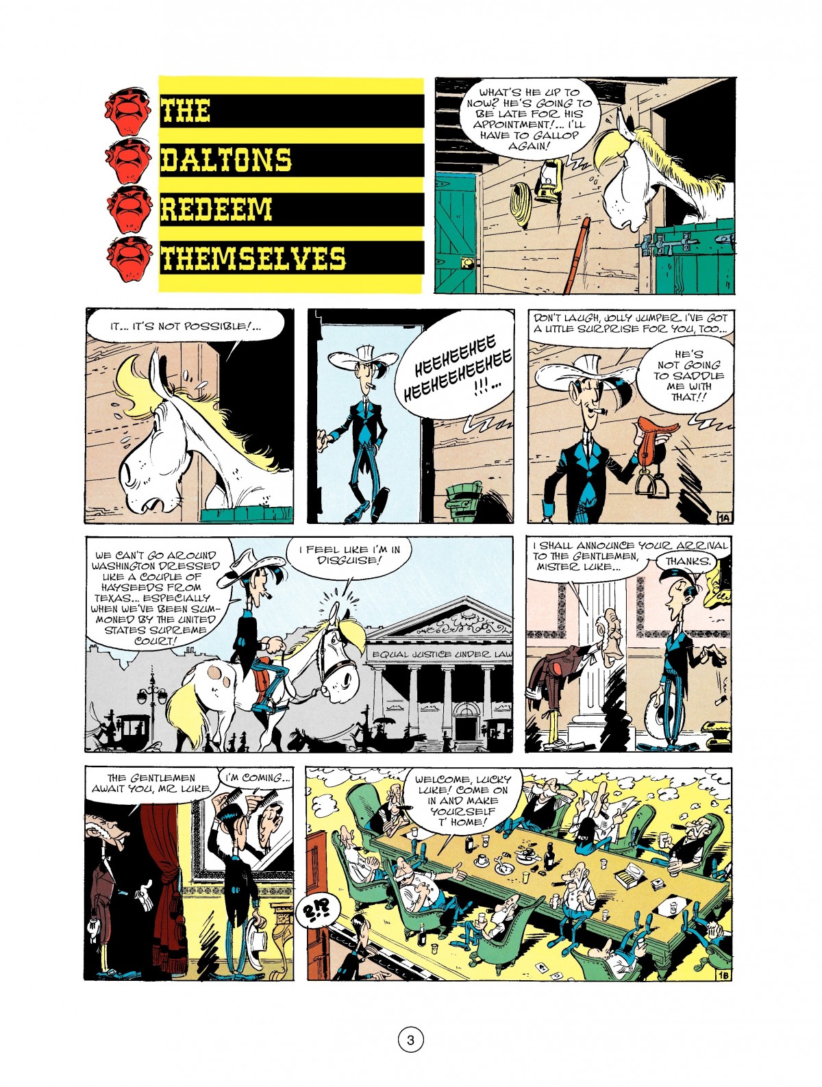 Read online A Lucky Luke Adventure comic -  Issue #36 - 3