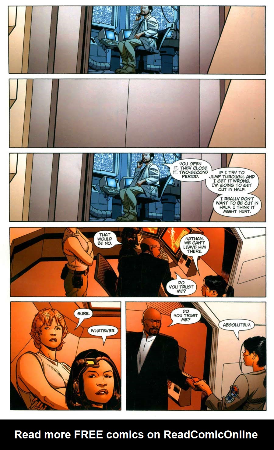 Read online Ocean comic -  Issue #5 - 22