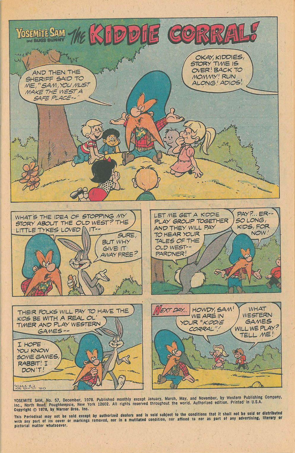 Read online Yosemite Sam and Bugs Bunny comic -  Issue #57 - 3