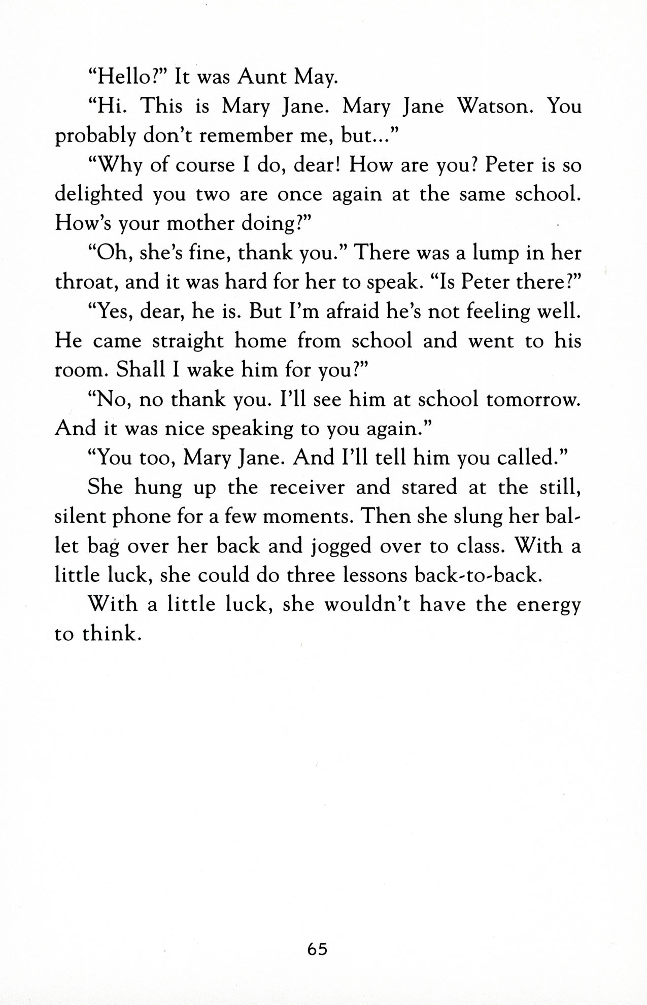 Read online Mary Jane (2003) comic -  Issue # TPB 1 (Part 1) - 73