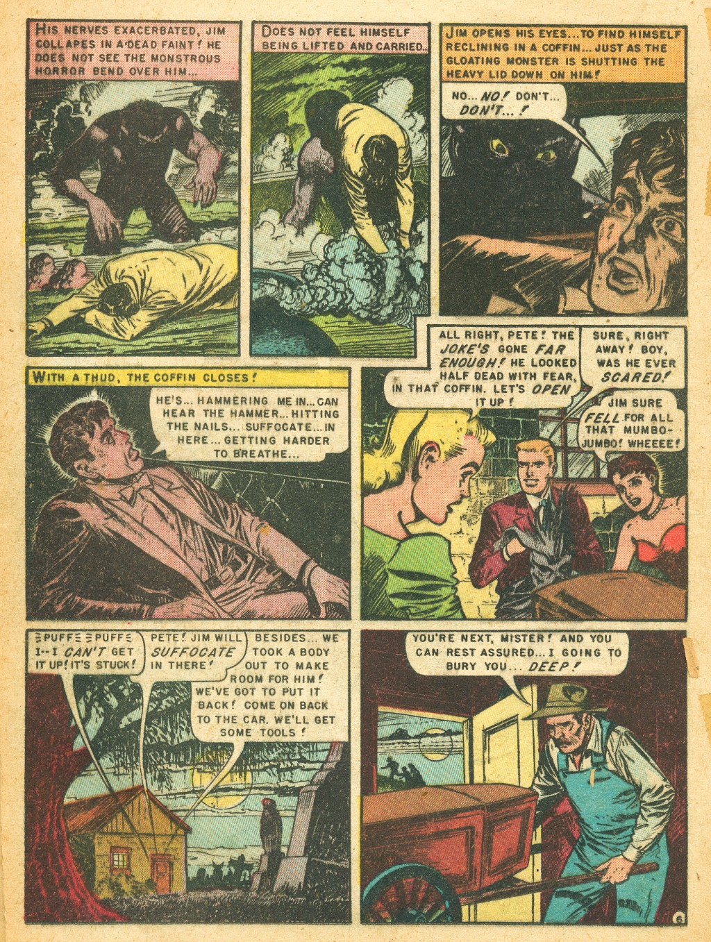 Read online Tales From The Crypt (1950) comic -  Issue #20 - 17
