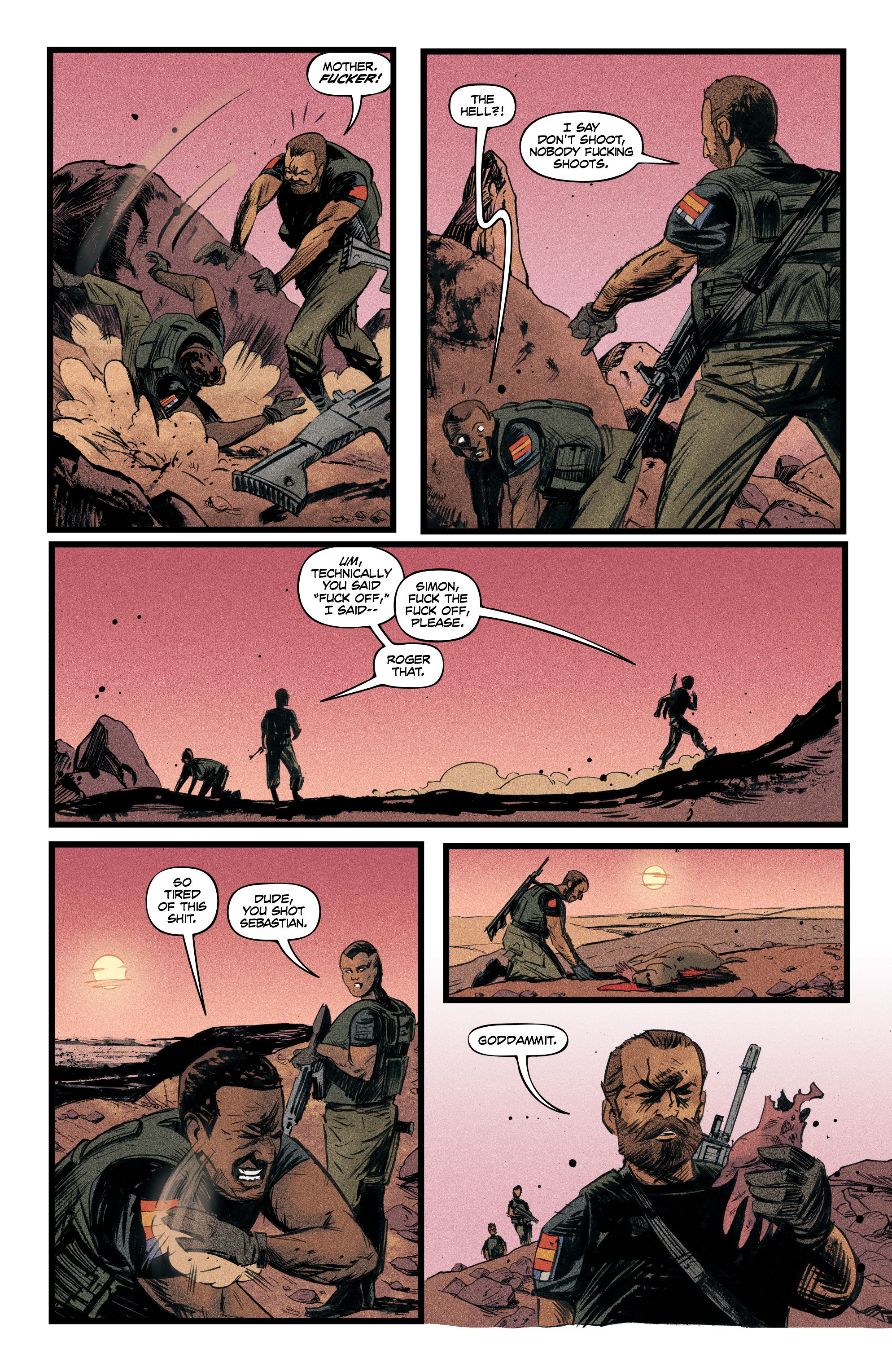 Read online Redline comic -  Issue #4 - 6
