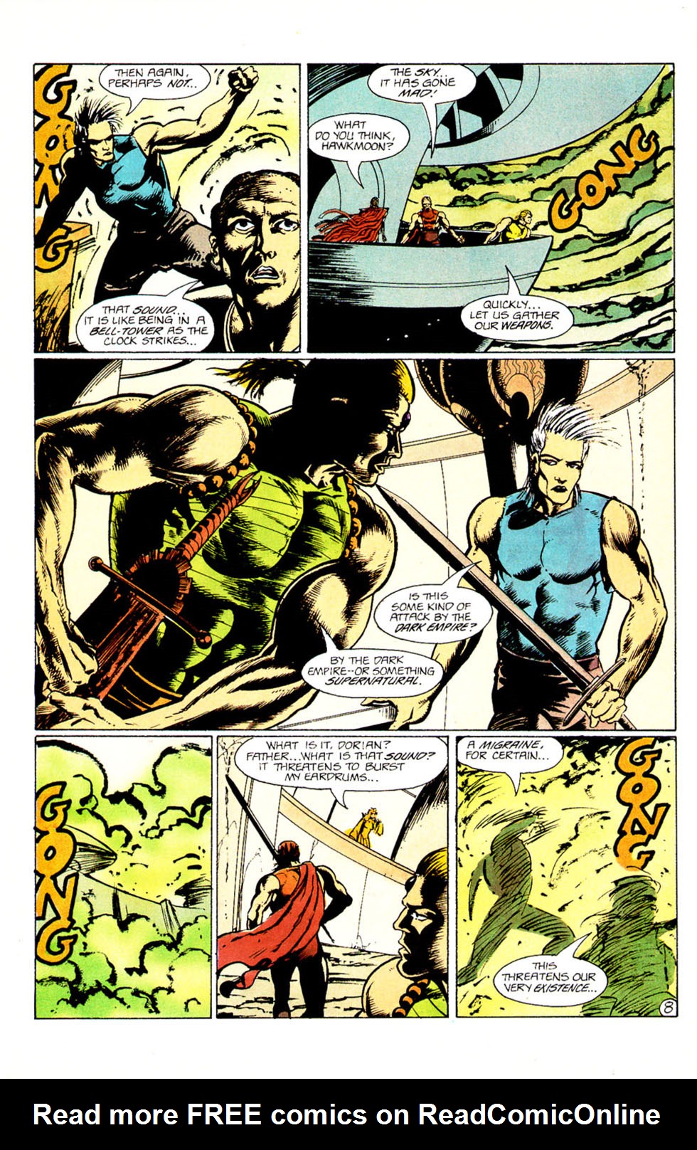 Read online Hawkmoon: The Runestaff comic -  Issue #3 - 10