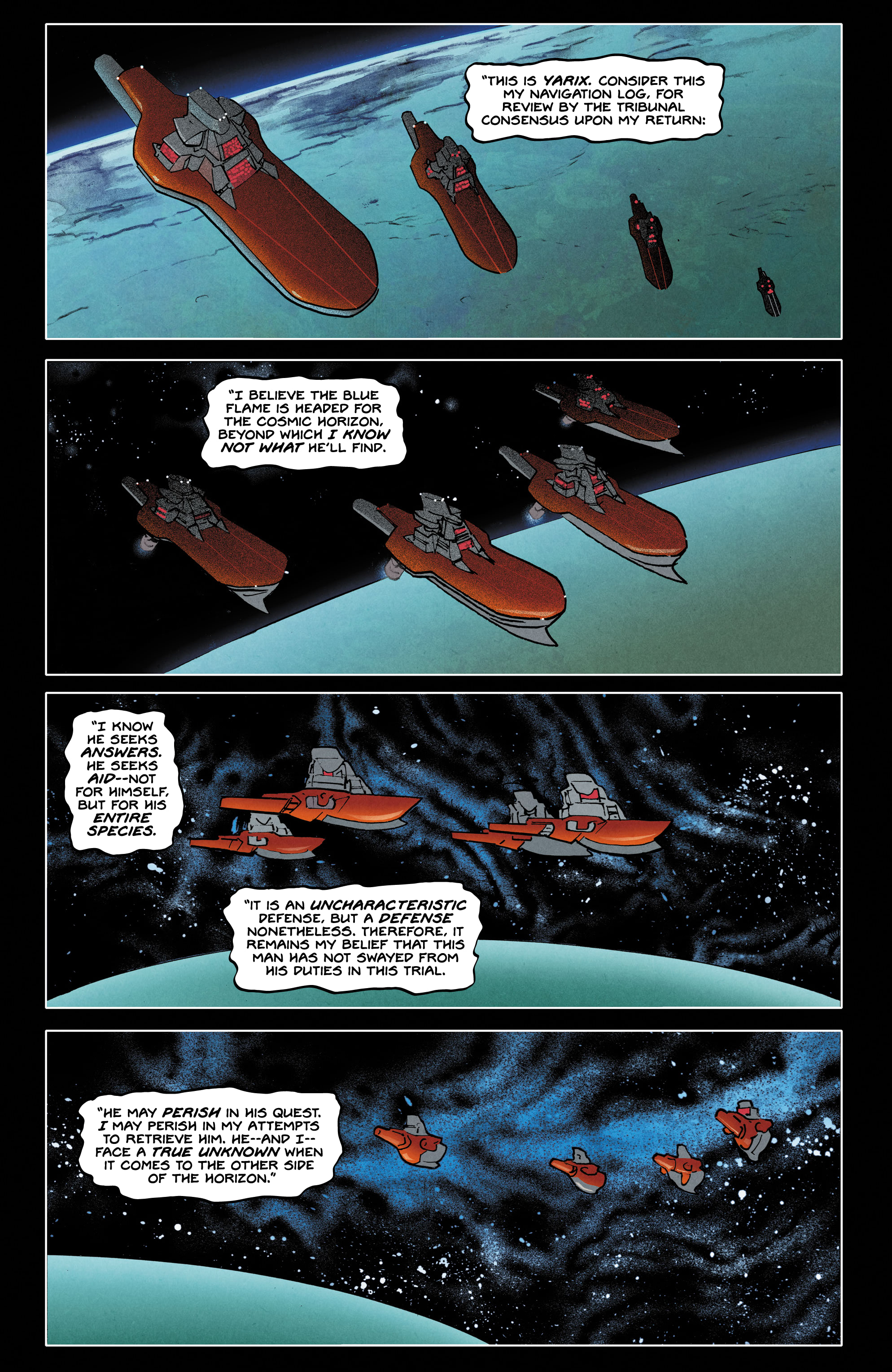 Read online The Blue Flame comic -  Issue #8 - 6