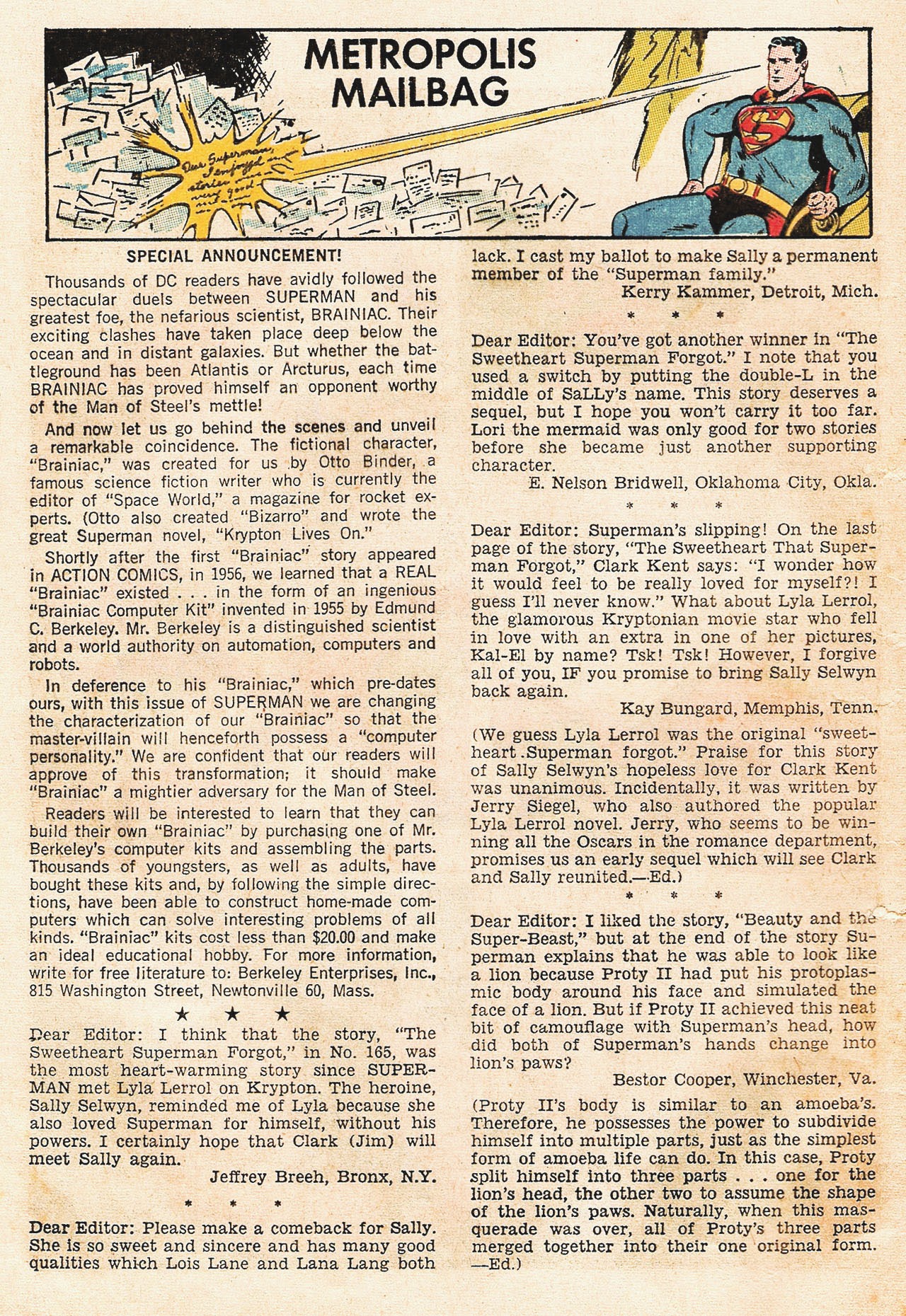 Read online Superman (1939) comic -  Issue #167 - 12