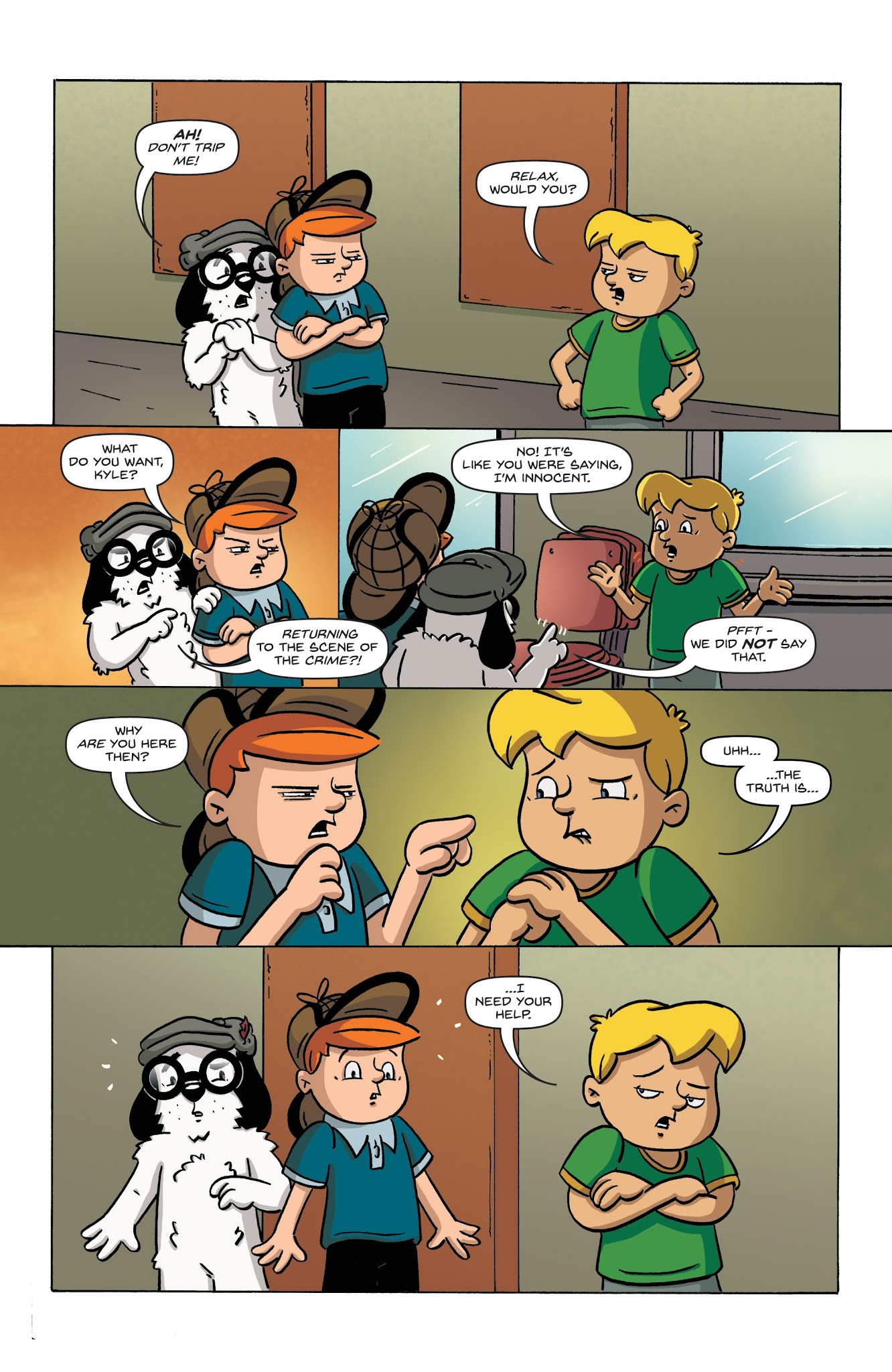 Read online Kid Sherlock comic -  Issue #4 - 16