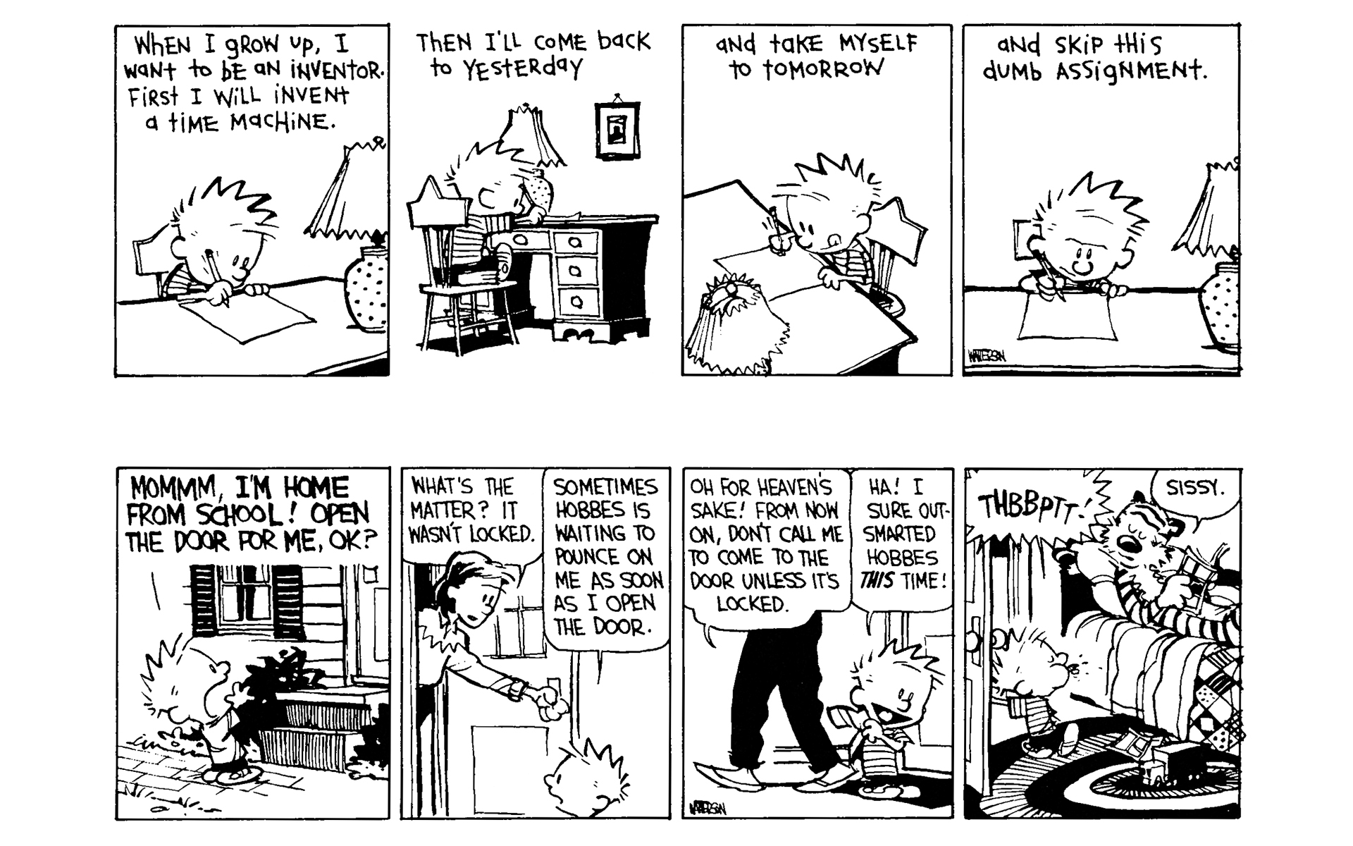 Read online Calvin and Hobbes comic -  Issue #4 - 161