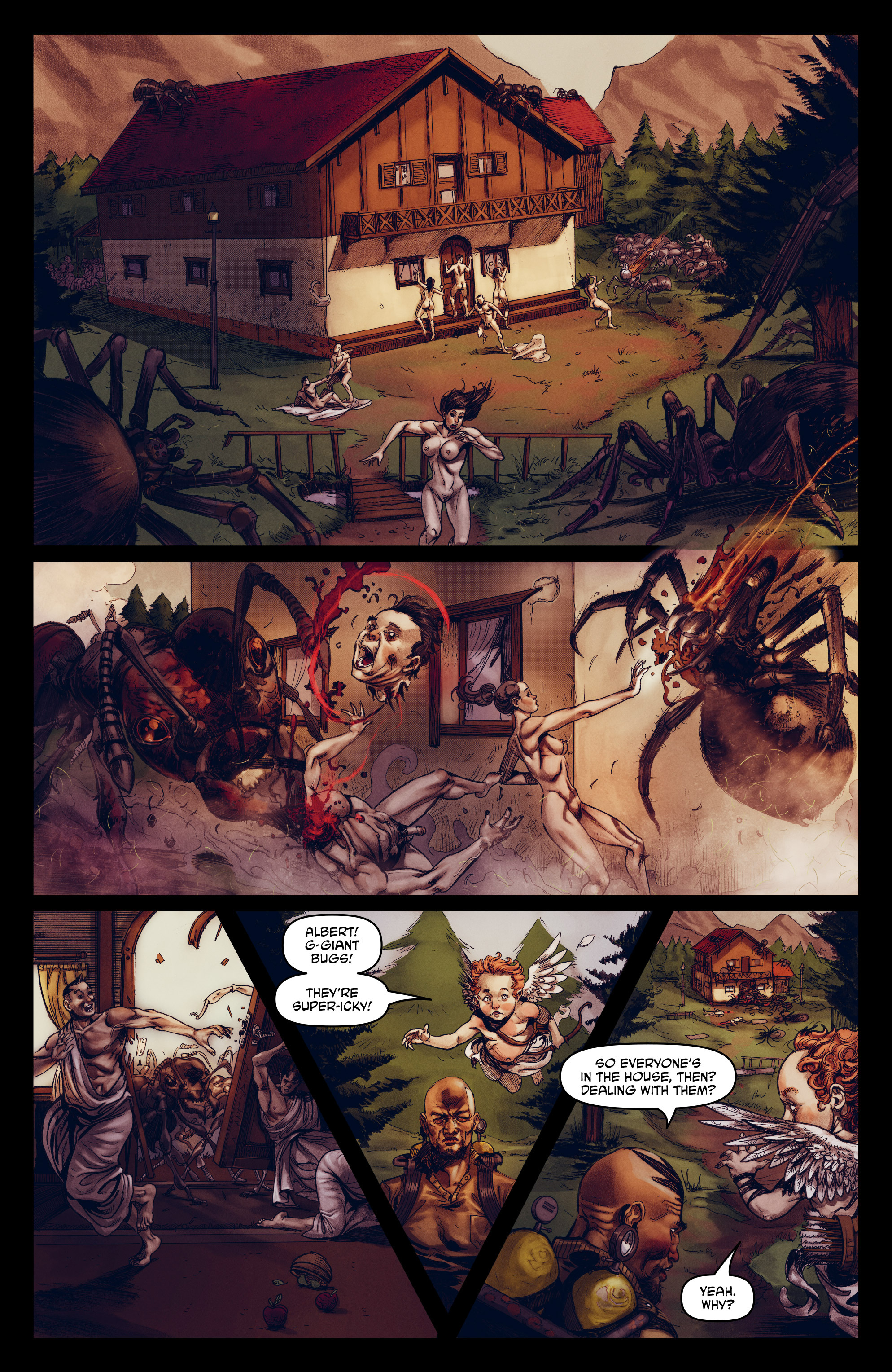 Read online God Is Dead comic -  Issue #25 - 26
