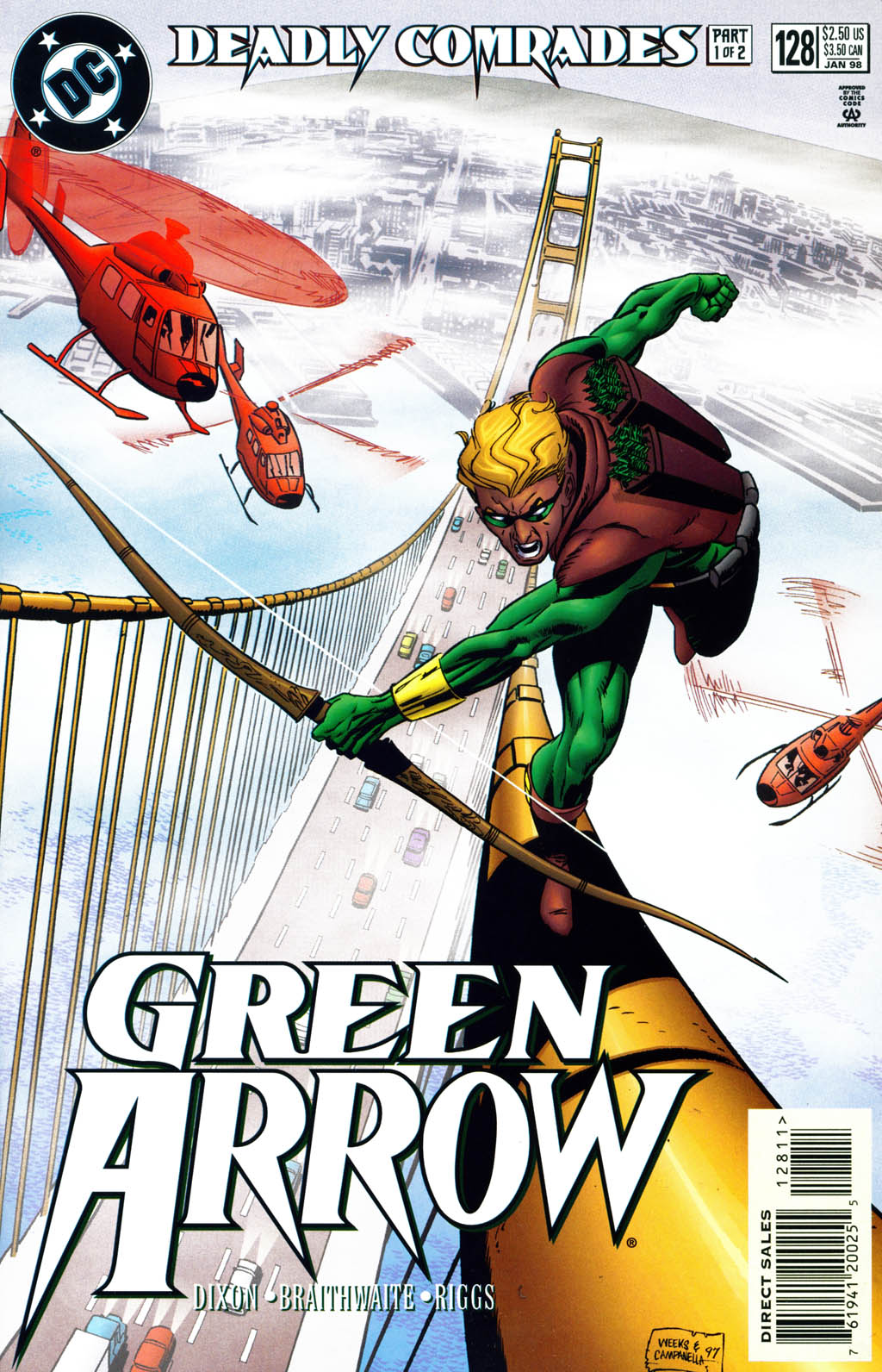 Read online Green Arrow (1988) comic -  Issue #128 - 1